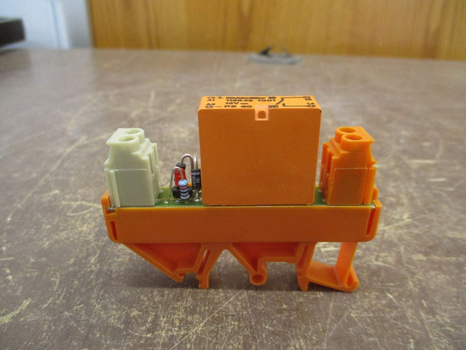 Schrack Relay V23057-B3002-A101 12VDC Coil w/ Base *No Box* New Surplus