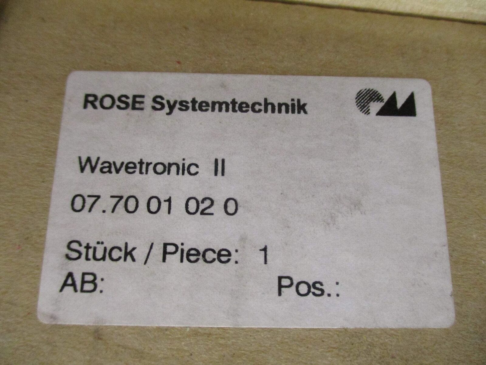 ROSE Systemtechnik Wavetronic II MCR Desktop Enclosure 07.7001020 Aluminum