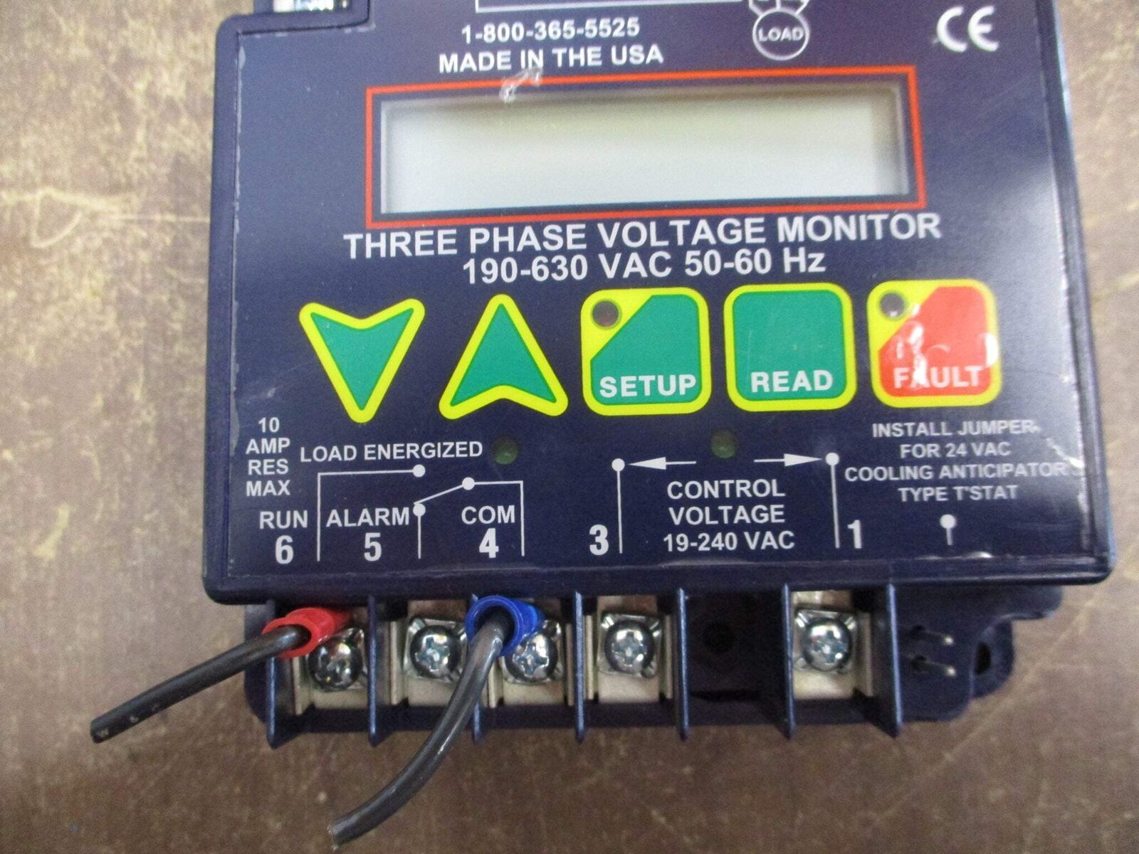 ICM Three Phase Voltage Monitor ICM450 190-630V 50-60Hz Used