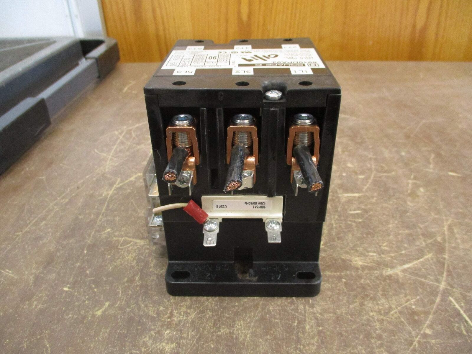 Square D Contactor 8910DPA93 120V Coil 90A 600V 3P w/ Aux Contact Used