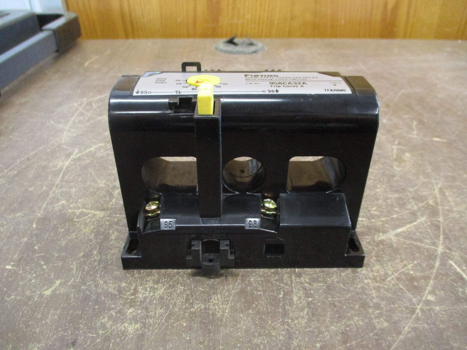Furnas Solid State Overload 958CA32A Ser. B Range: 33-66A Used