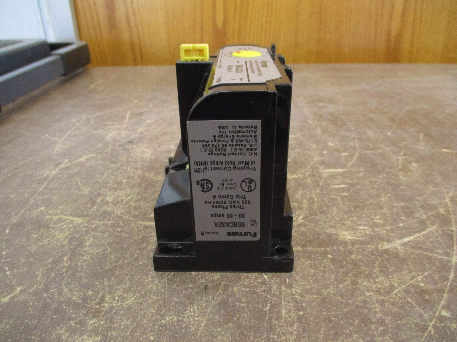 Furnas Solid State Overload 958CA32A Ser. B Range: 33-66A Used