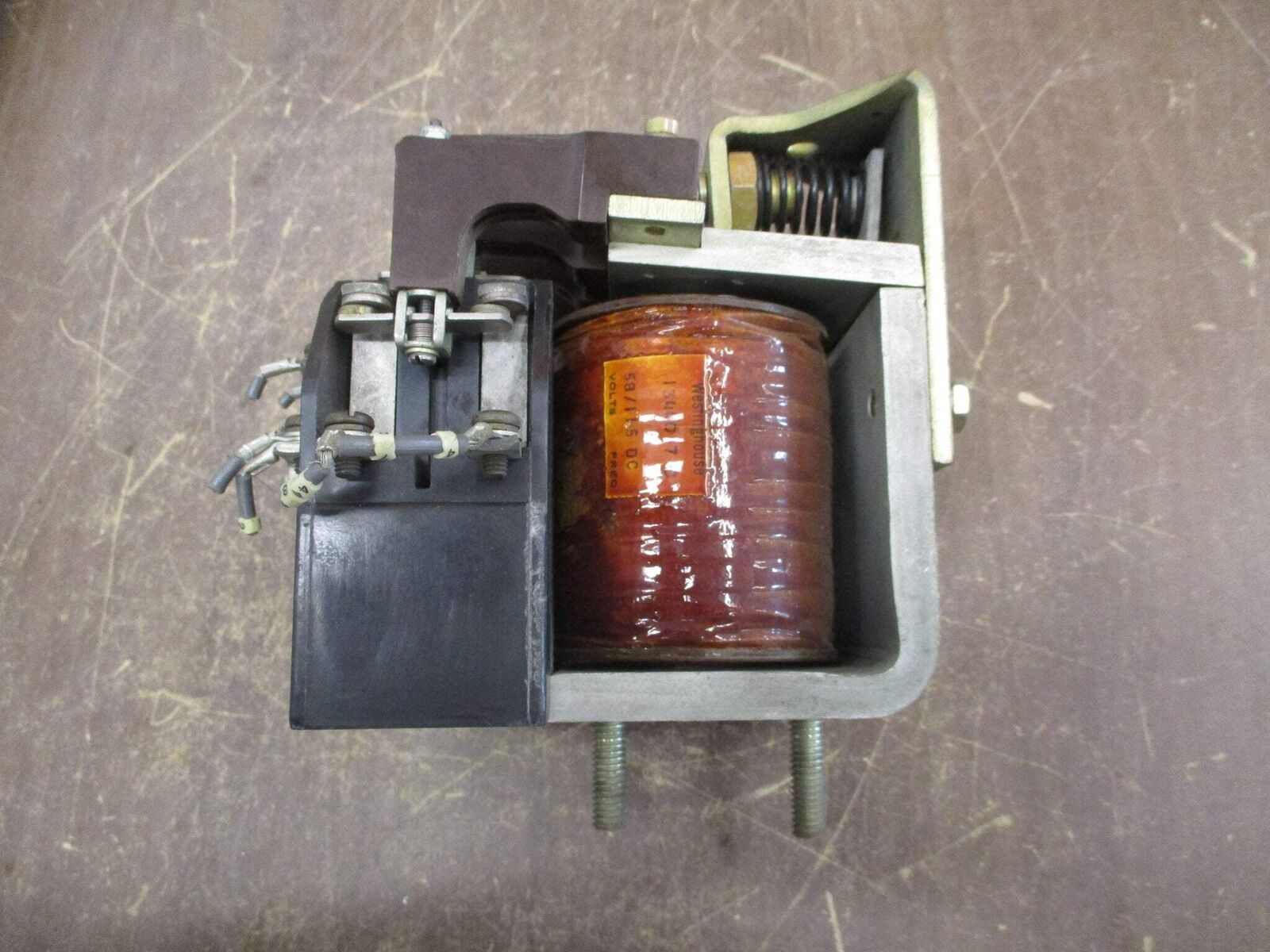 Westinghouse Type AZ22S Relay 1292499 58/115VDC Coil Used