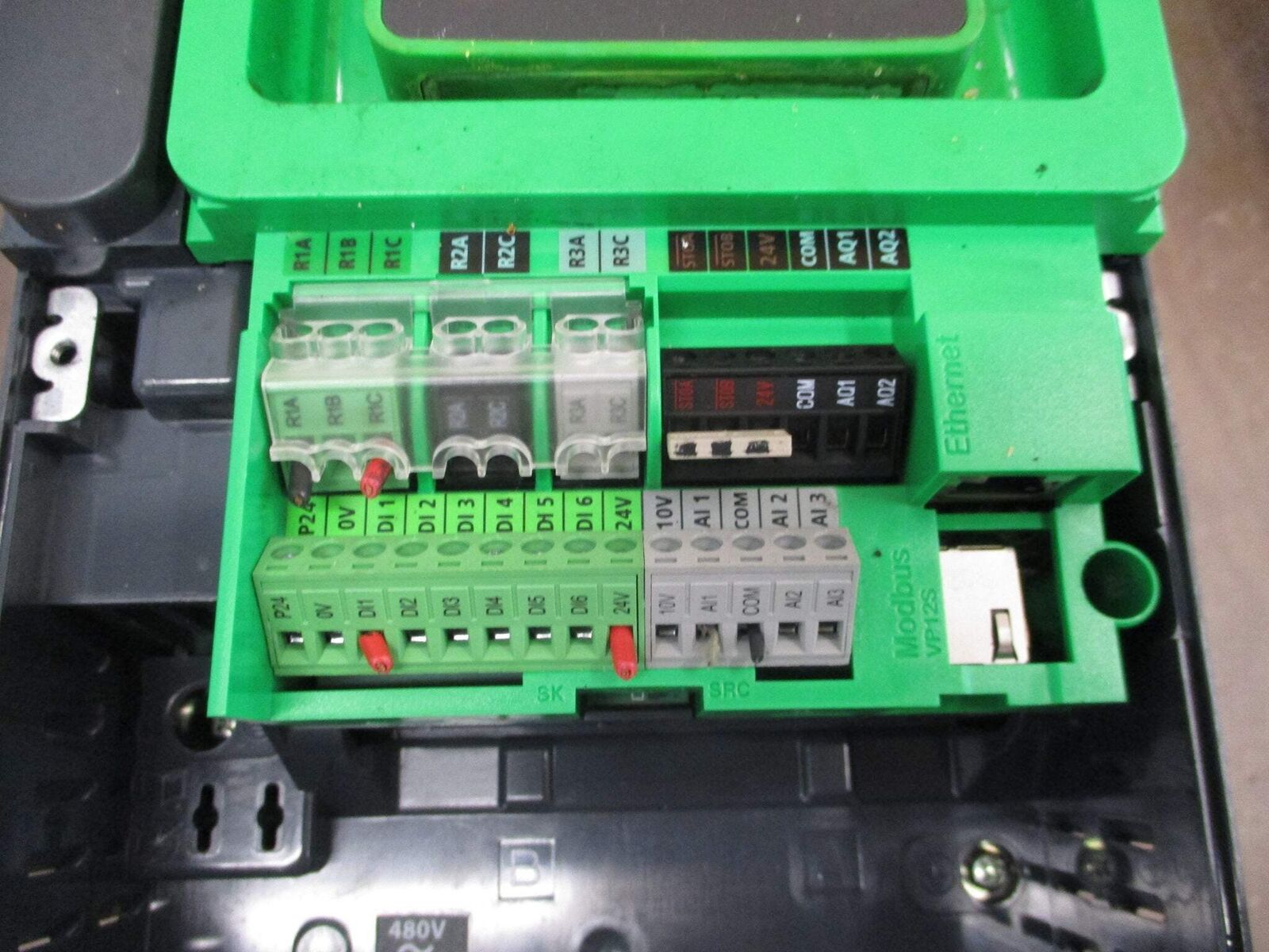 Schneider Electric Altivar 630 AC Drive ATV630U75N4 10HP 3Ph w/ Keypad Used