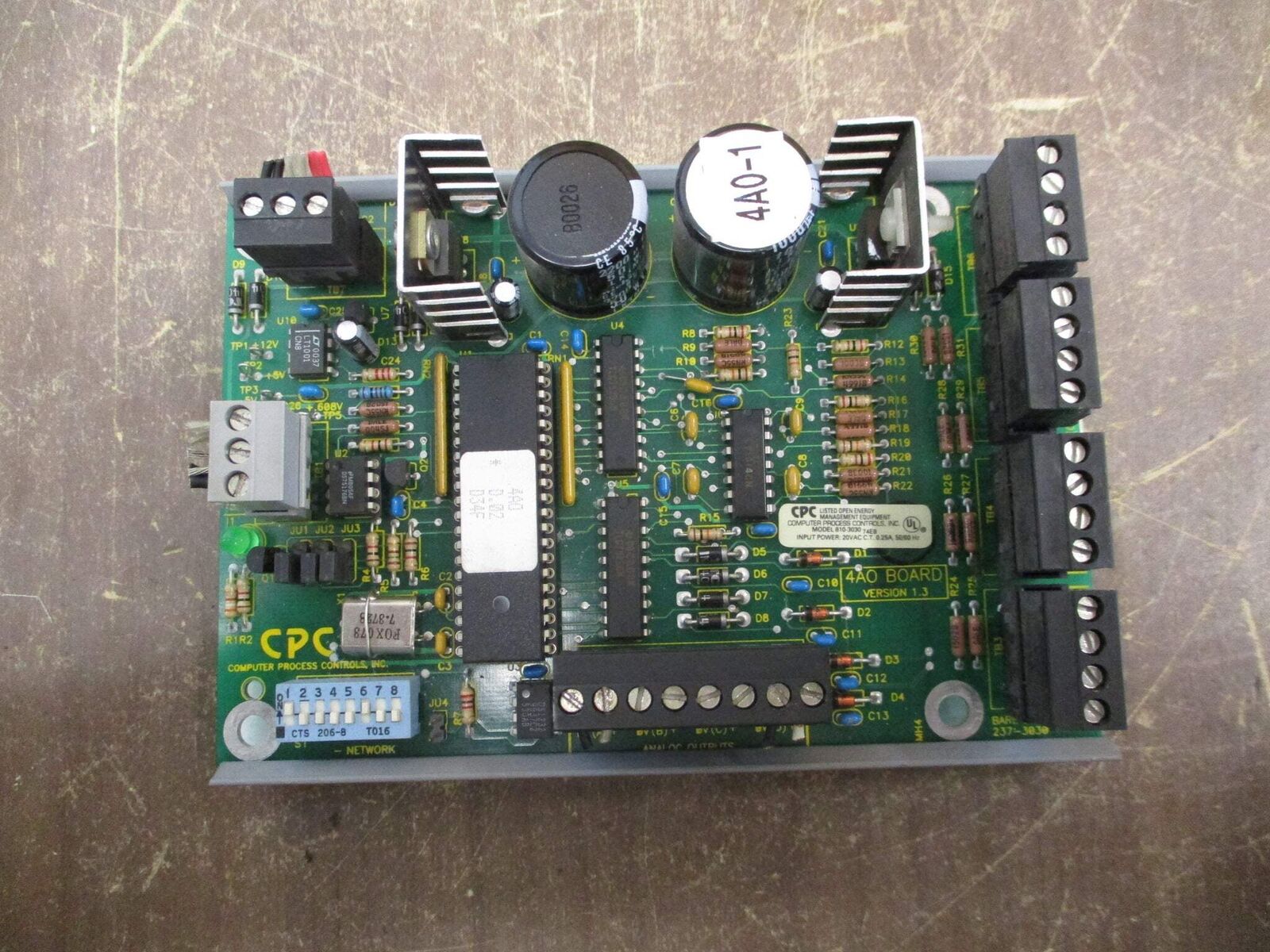 CPC 4AO Board 810-3030 Ver. 1.3 Used