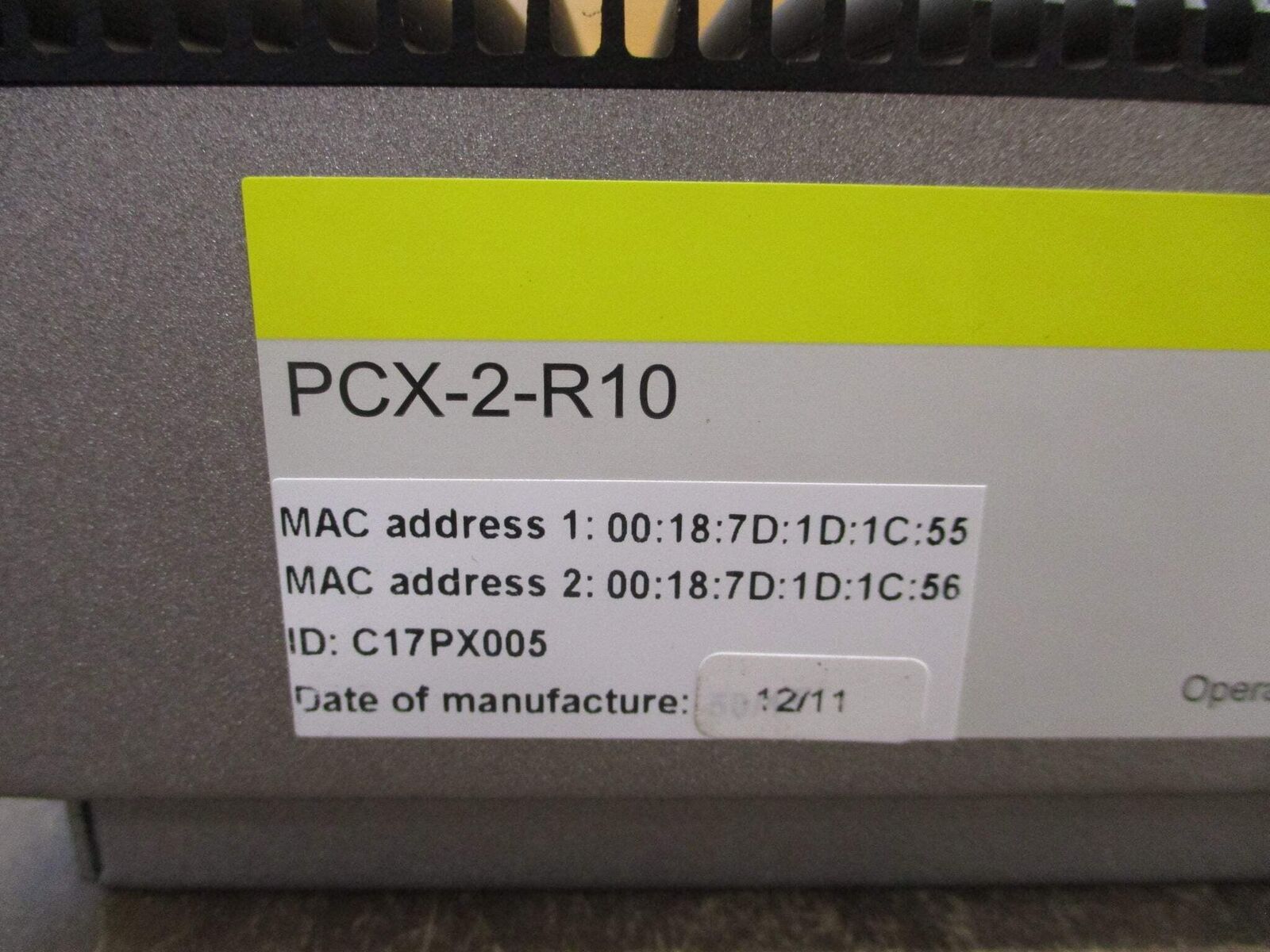 SSI Schafer Industrial Controller PCX-2-R10 9-36VDC 50W New Surplus