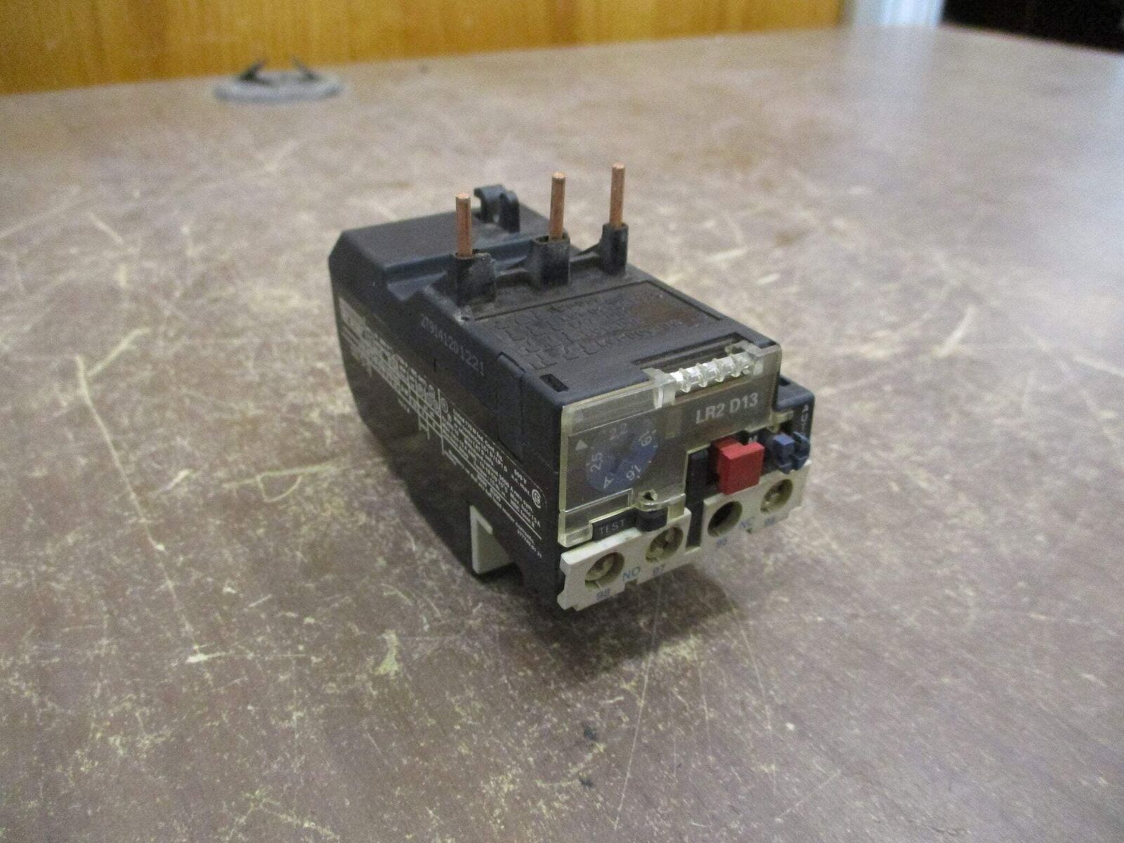 Telemecanique Solid State Overload LR2 D1307 Trip: 1.6-2.5A Used