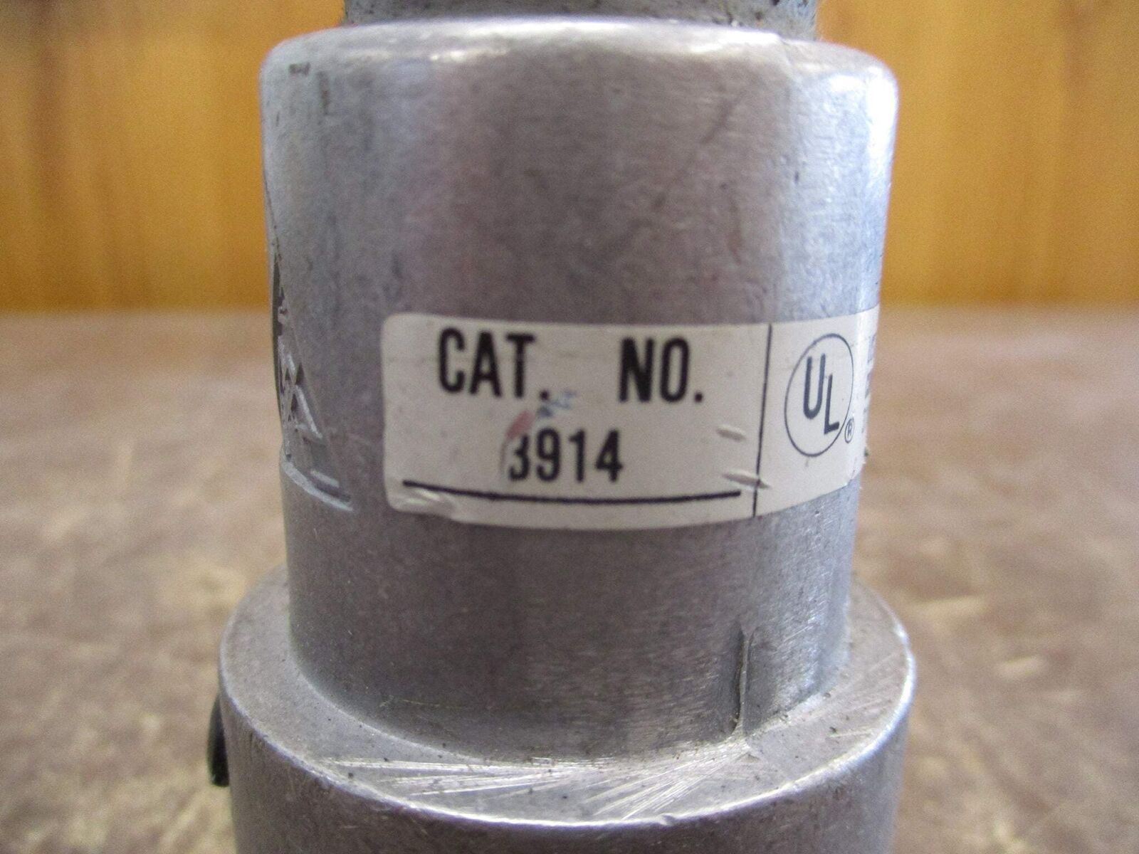 Russellstoll Receptacle 3914 15A 250/600V 4P *Open End* Used