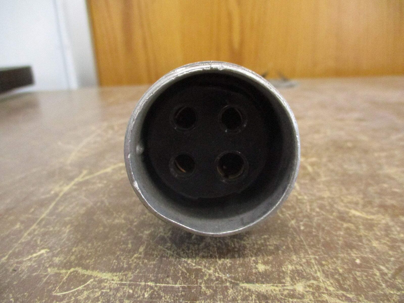 Russellstoll Receptacle 3914 15A 250/600V 4P *Open End* Used