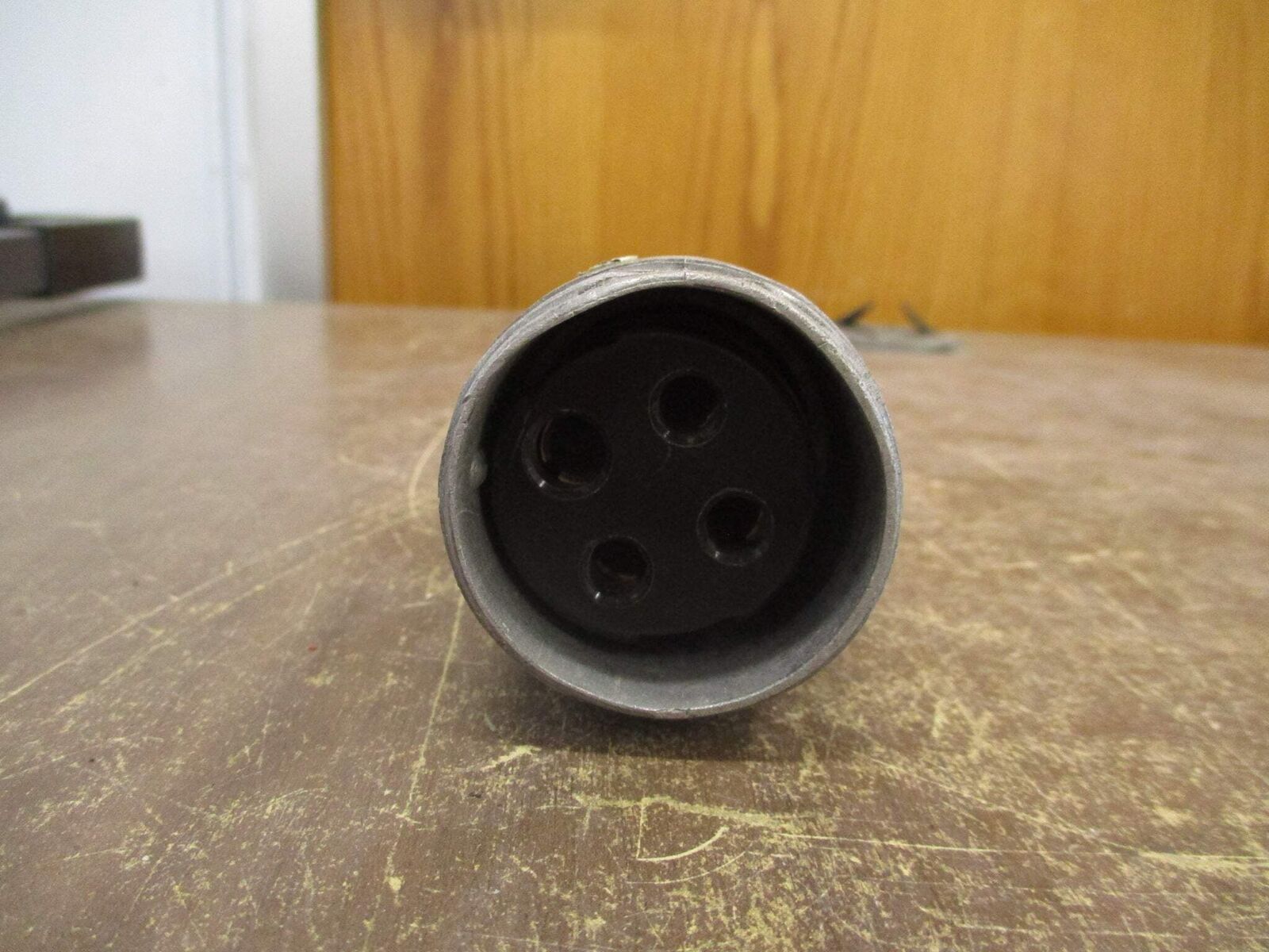 Russellstoll Receptacle 3914 15A 250/600V 4P *Wire End* Used