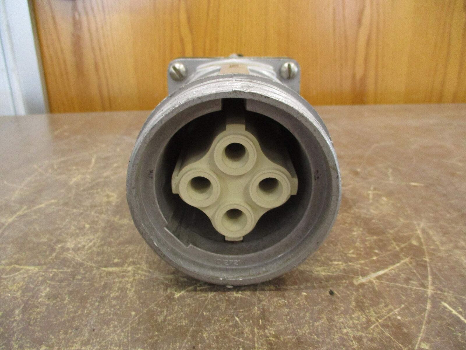 Russellstoll Receptacle 7423-78 60A 600V Conduit End Used