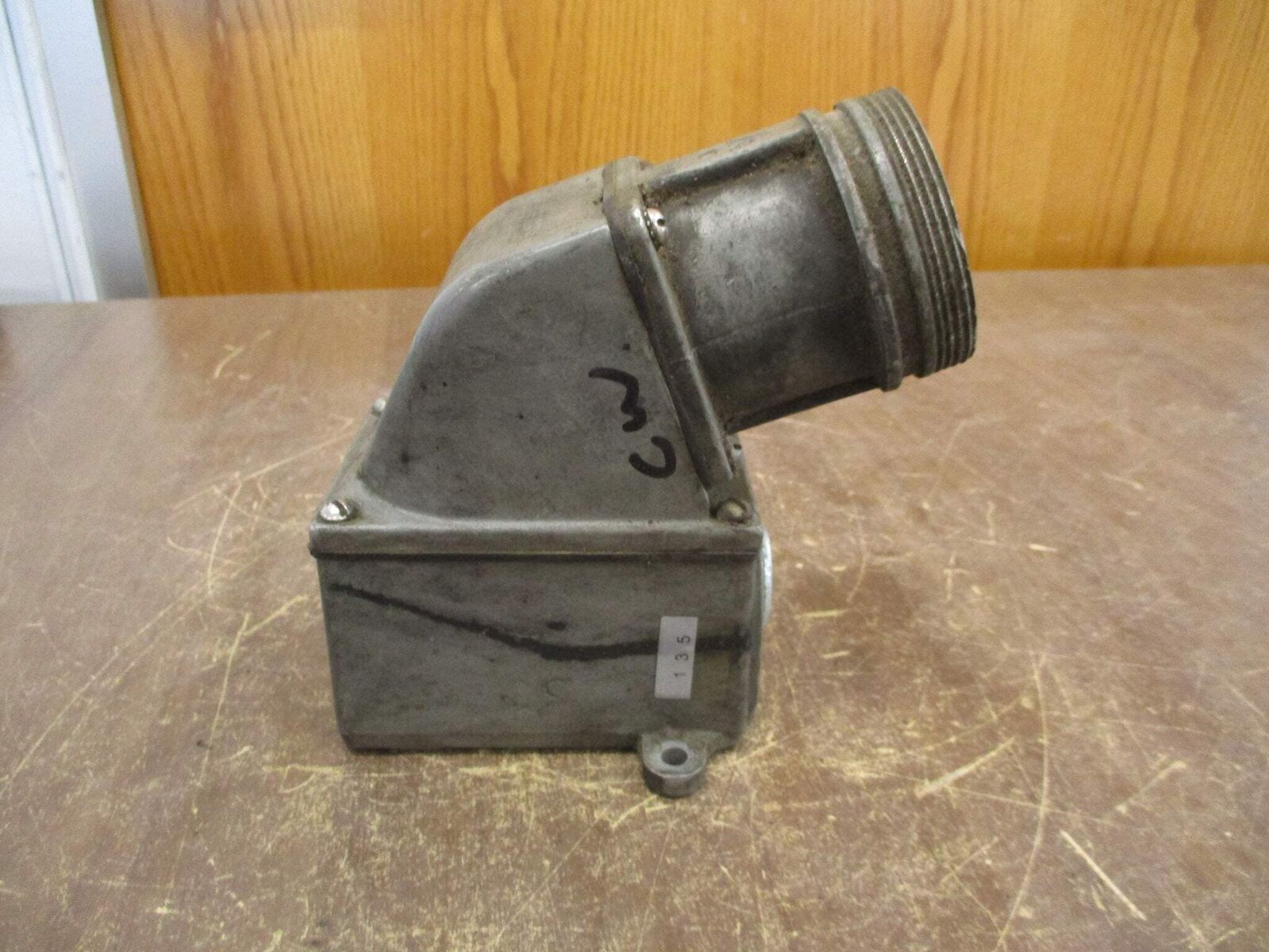 Russellstoll Receptacle JRS334H/RCPT 30A 250/600V W/Base & Angle Adapter *No Cov