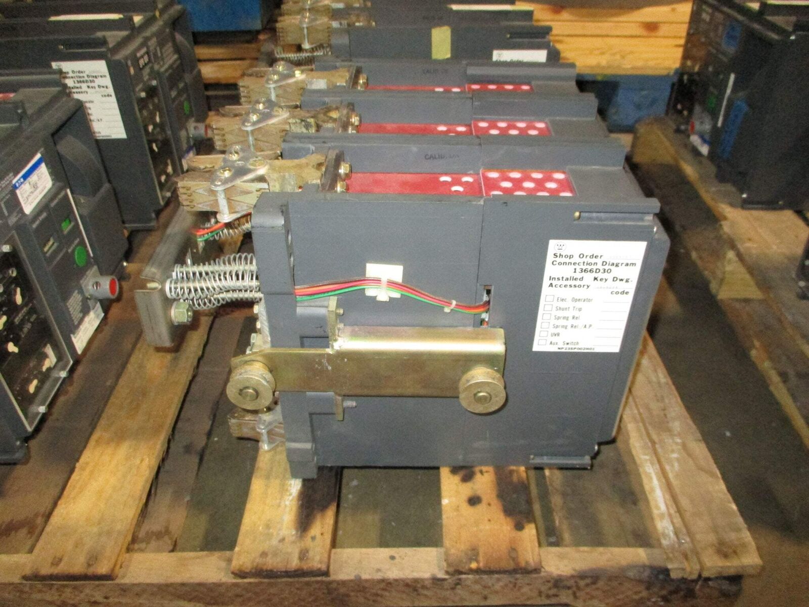 Westinghouse Circuit Breaker SPB 50 800A Frame 600A Plug 3P 50/60Hz Used
