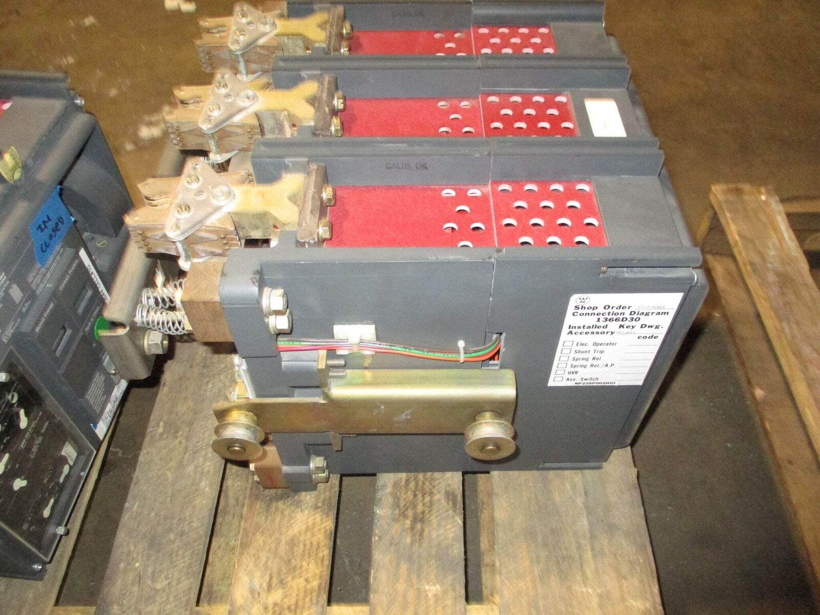 Westinghouse Circuit Breaker SPB 100 800A Frame 600A Plug 50/60Hz 3P Used