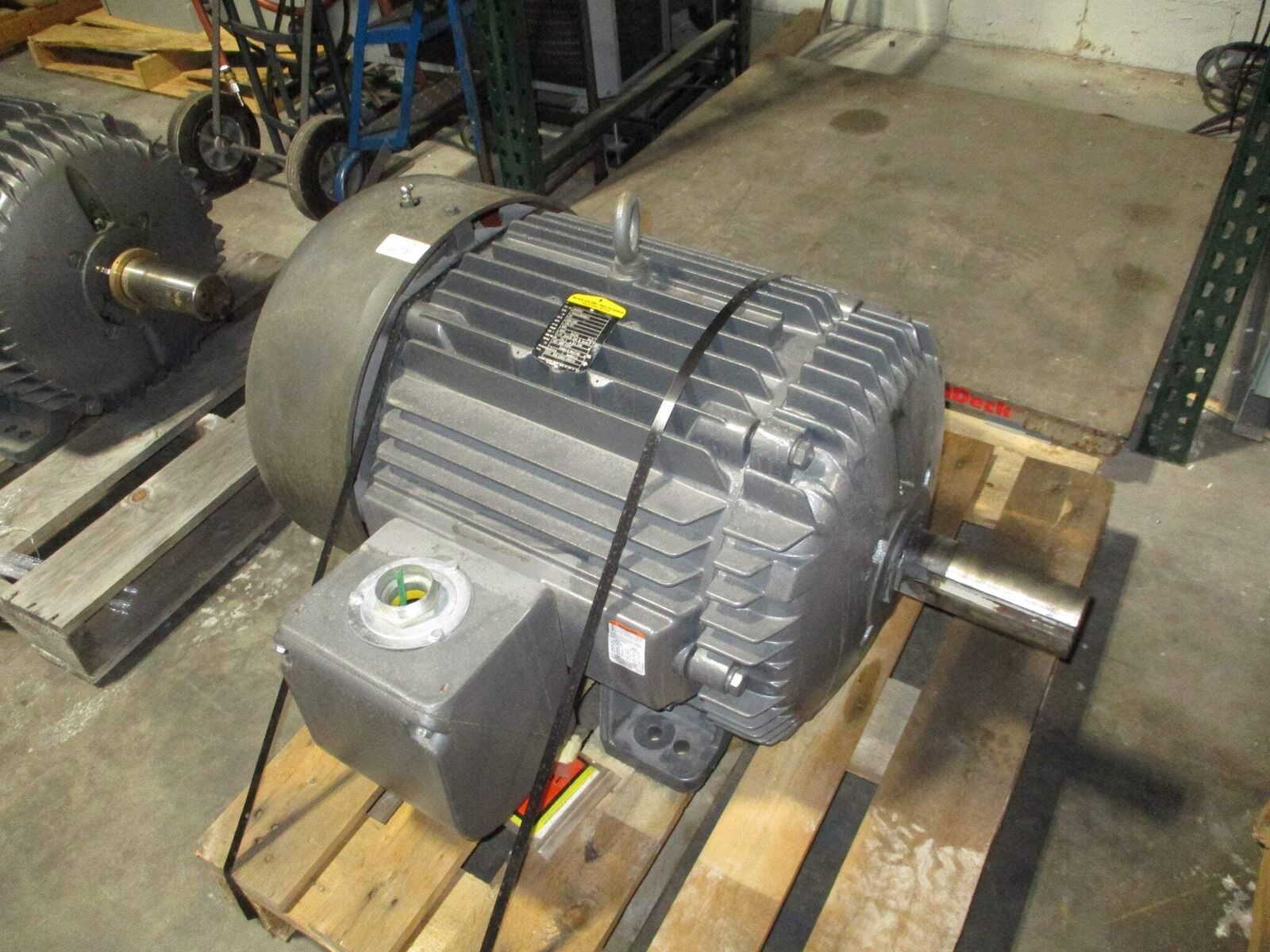Baldor Motor M4458T 50HP 230/460V 126/63A 900RPM 60Hz 3Ph 404T Frame Used