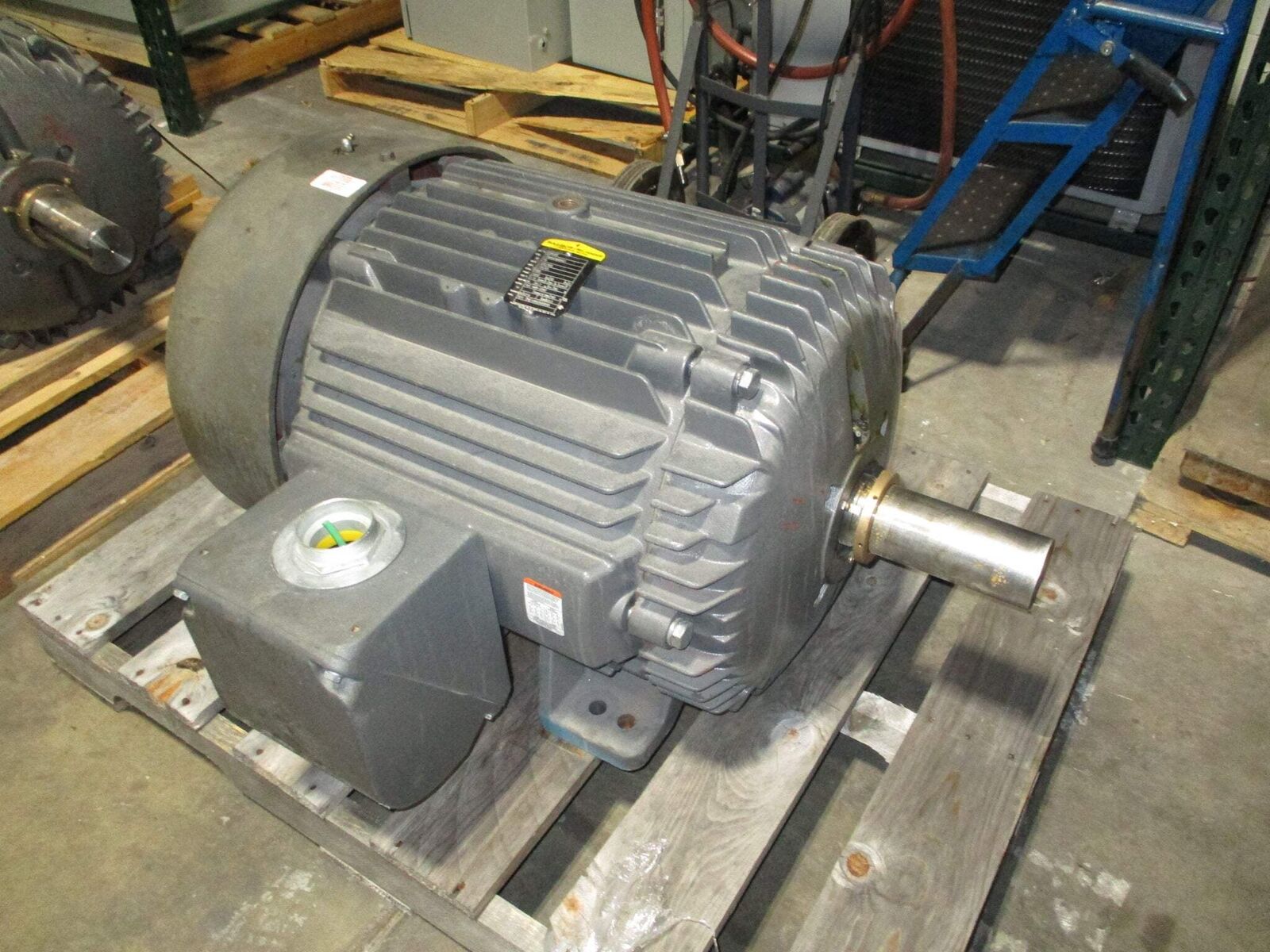 Baldor Motor M4458T 50HP 230/460V 126/63A 900RPM 60Hz 3Ph 404T Frame Used