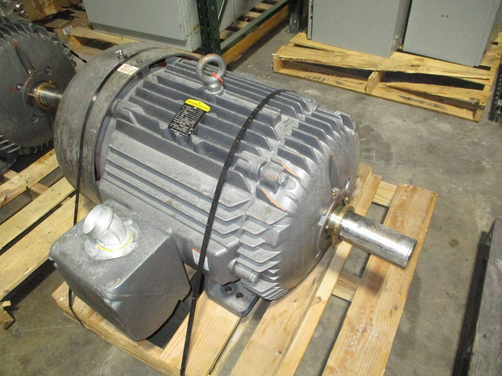 Baldor Motor M4458T 50HP 230/460V 126/63A 900RPM 60Hz 3Ph 404T Frame Used