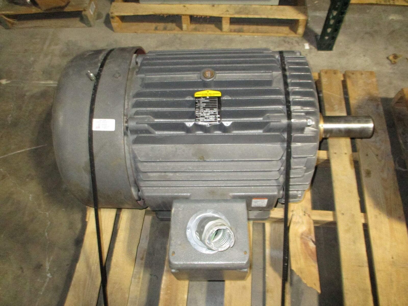 Baldor Motor M4458T 50HP 230/460V 126/63A 900RPM 60Hz 3Ph 404T Frame Used
