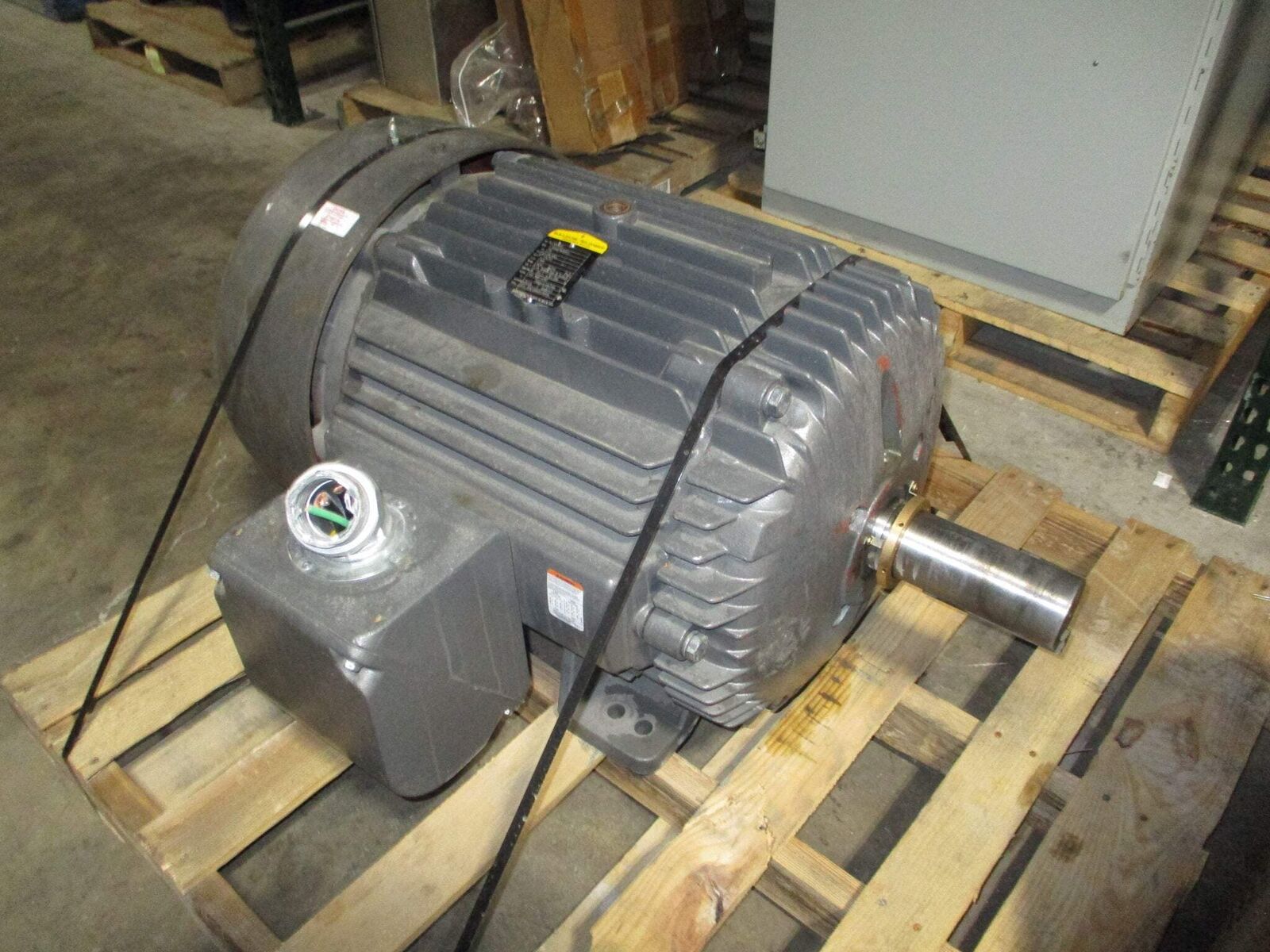Baldor Motor M4458T 50HP 230/460V 126/63A 900RPM 60Hz 3Ph 404T Frame Used