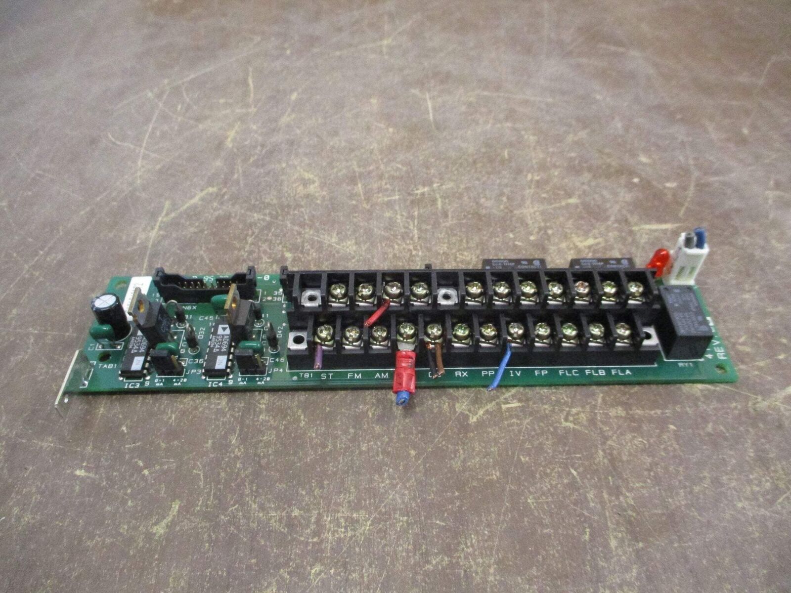 Toshiba Terminal Board 41578A Rev. CC Used