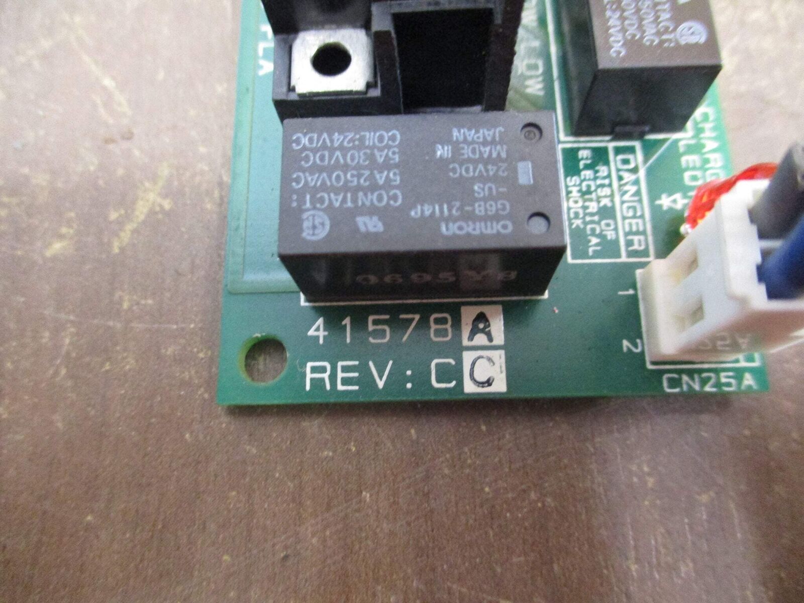 Toshiba Terminal Board 41578A Rev. CC Used