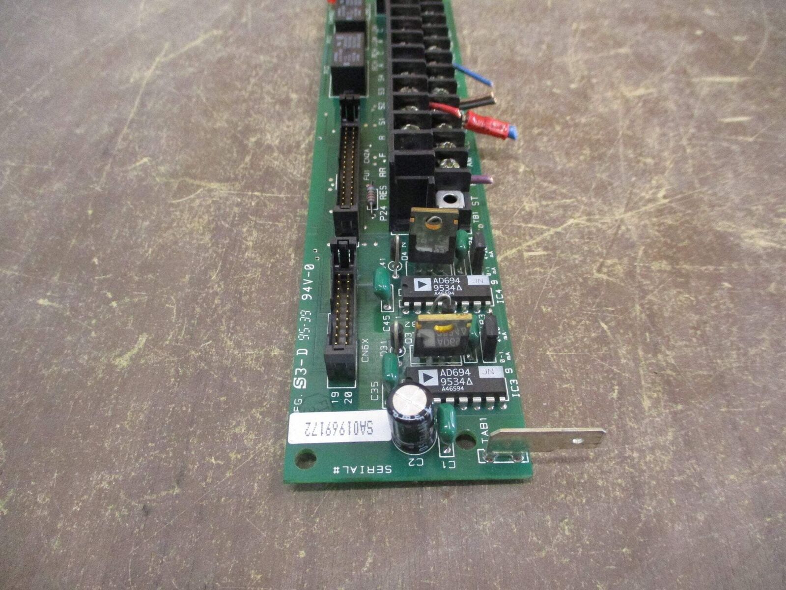 Toshiba Terminal Board 41578A Rev. CC Used