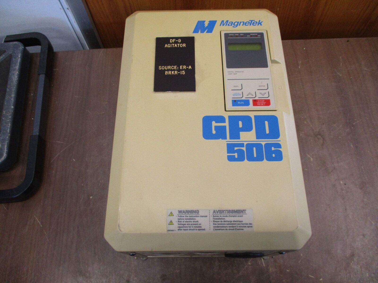 MagneTek GPD 506 AC Drive GPD506V-B027 20HP 3Ph w/ Keypad Used
