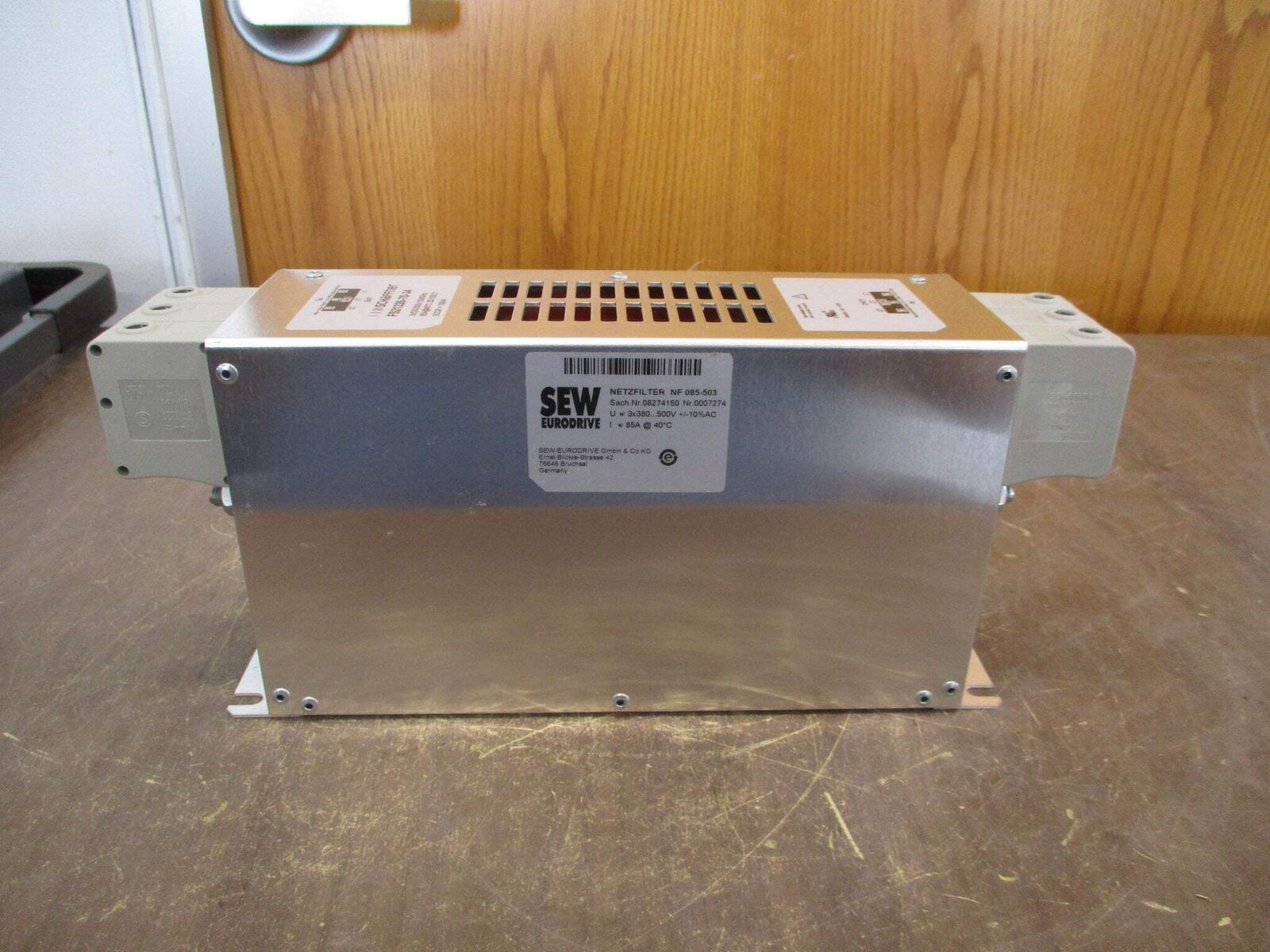 Sew-Eurodrive Line Filter NF 085-503 380-500VAC 3Ph 85A Used