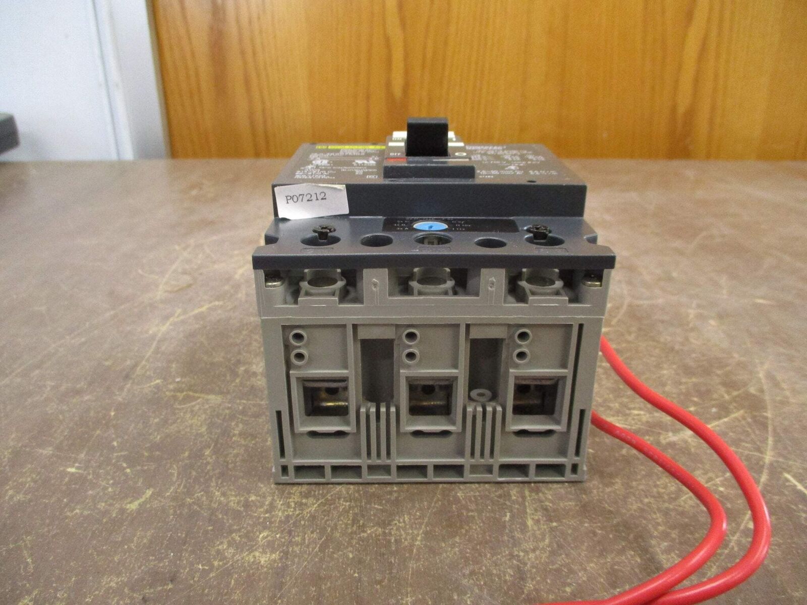 Square D Circuit Breaker GJL36007M02 7A 600Y/347/480V 3P Used