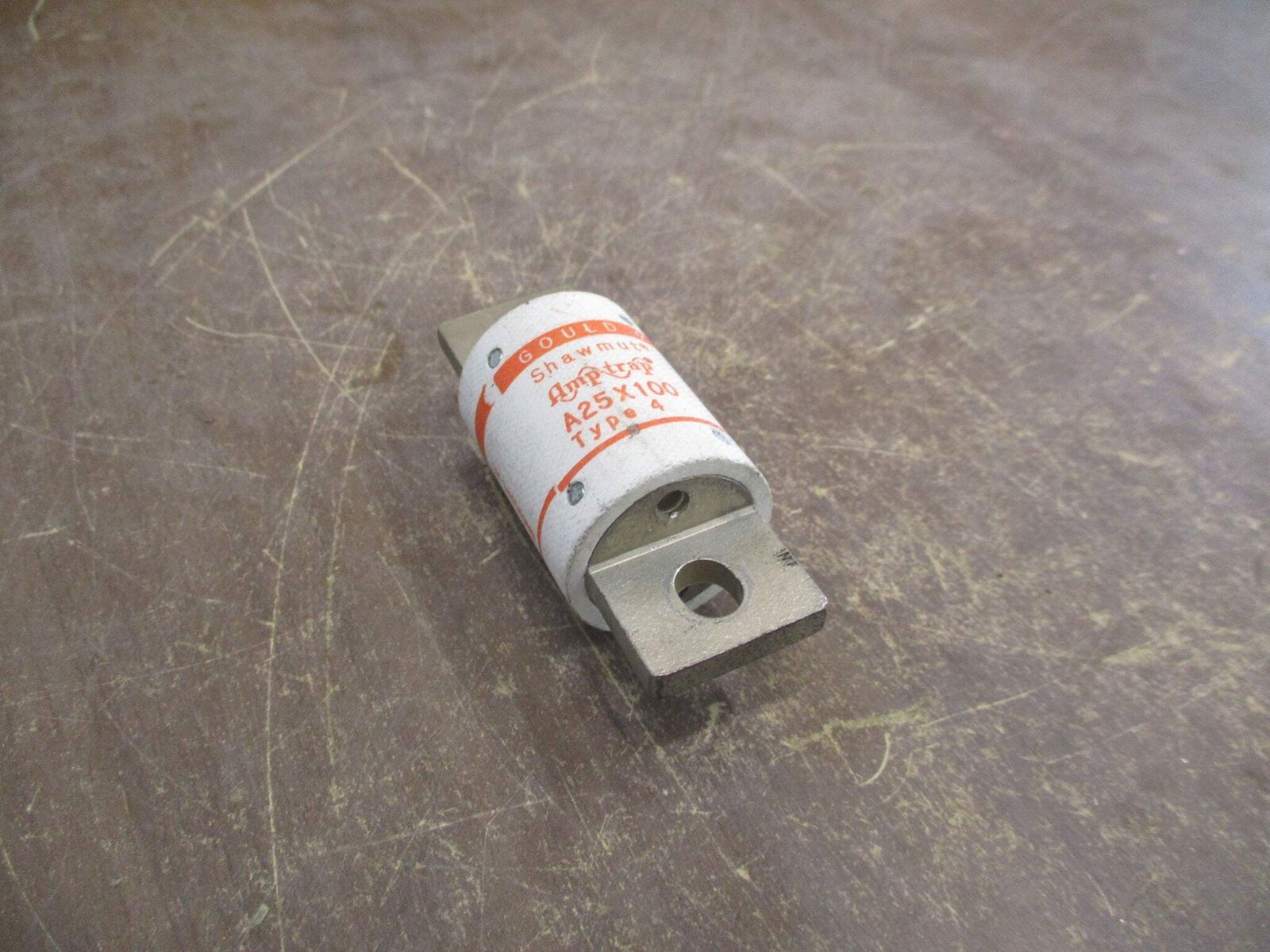 Gould Shawmut Amp-Trap Fuse A25X100 100A 250V Used