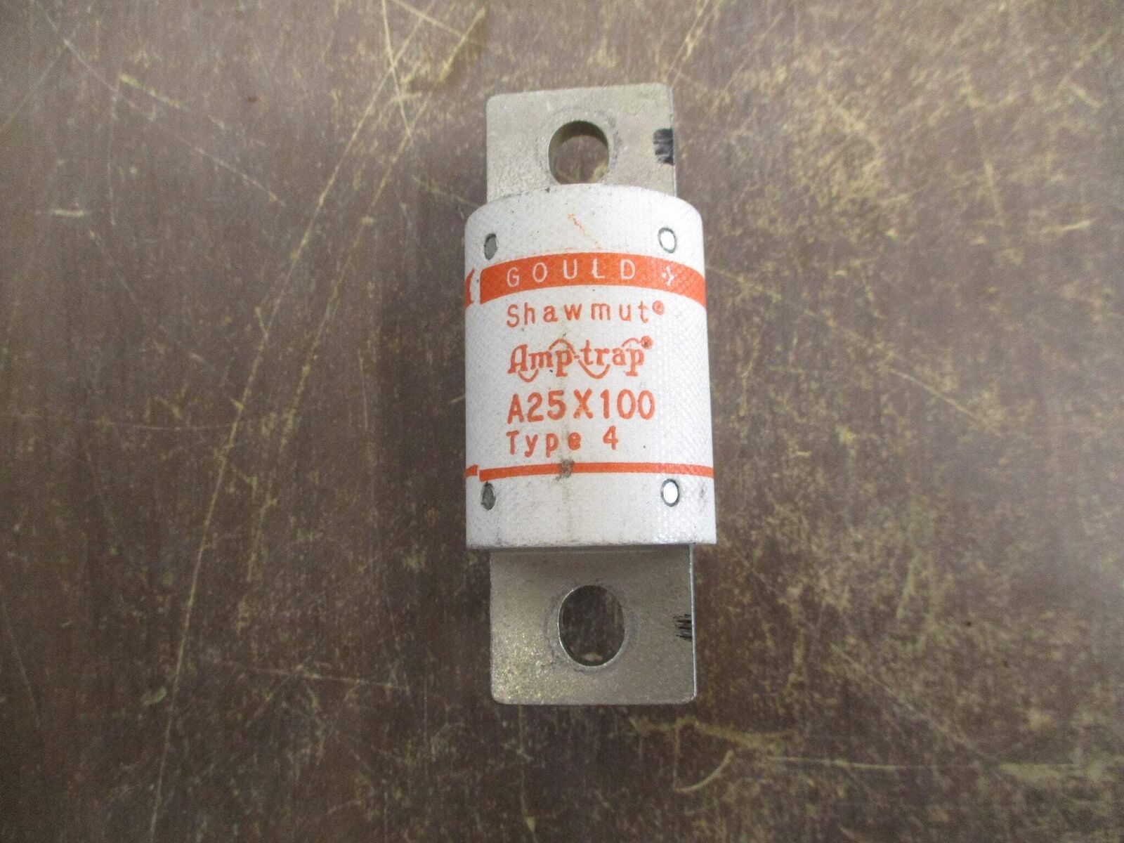 Gould Shawmut Amp-Trap Fuse A25X100 100A 250V Used