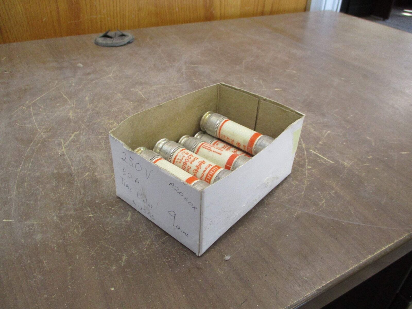 Gould Shawmut Amp-Trap II Fuse A2D60R 60A 250V *Lot of 9* New Surplus