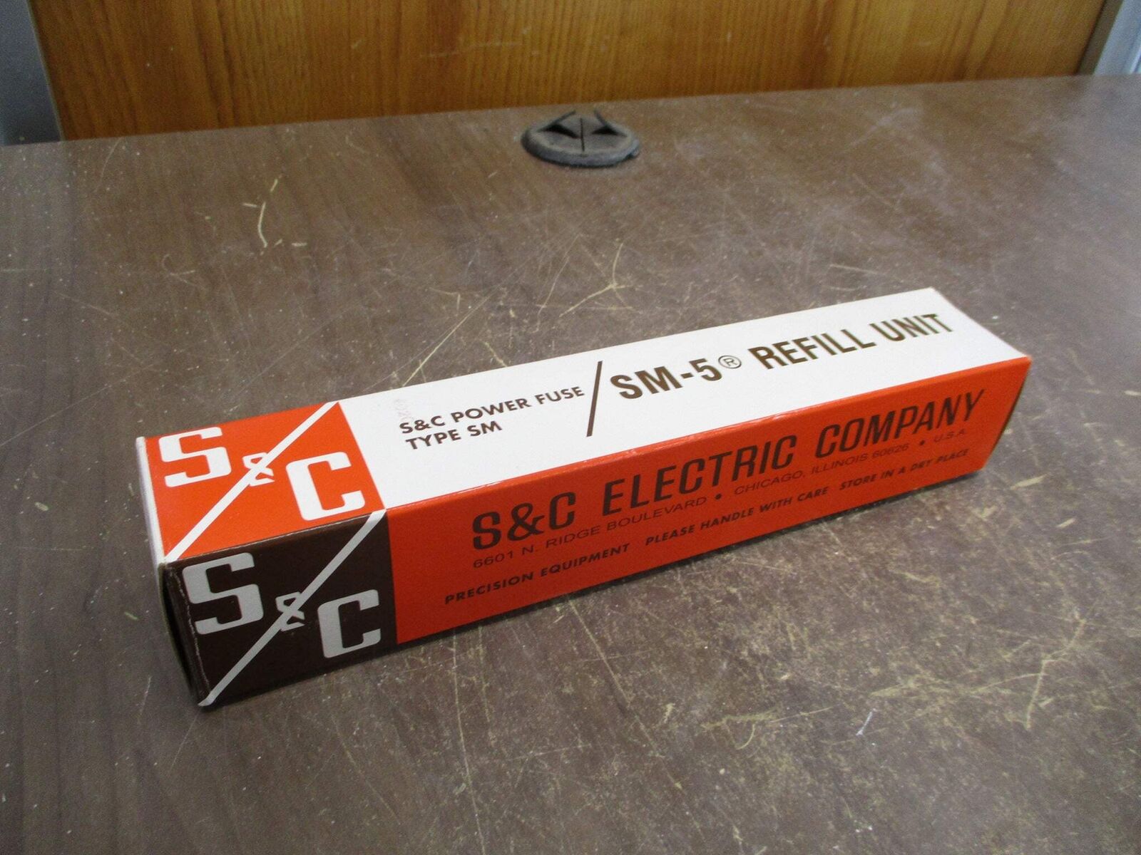 S&C SM-5 Fuse Refill Unit 131600R4 400E 7.2kV New Surplus