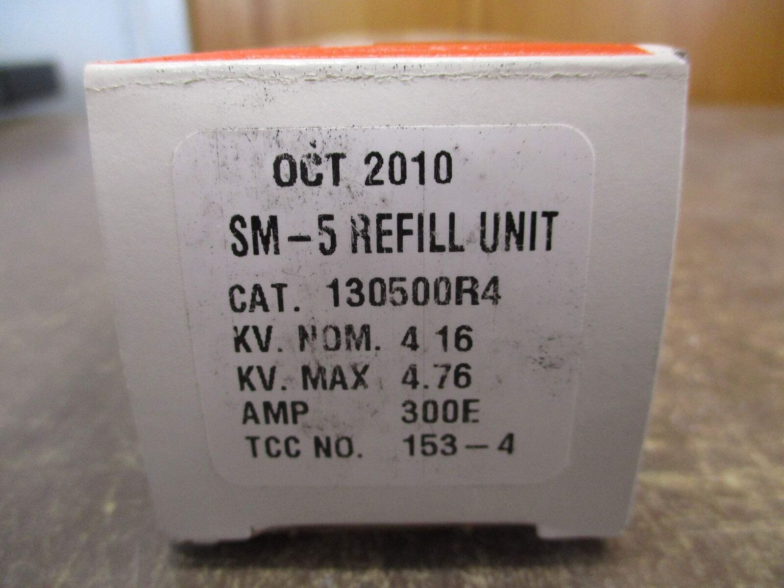 S&C SM-5 Fuse Refill Unit 130500R4 300E 4.16kV New Surplus