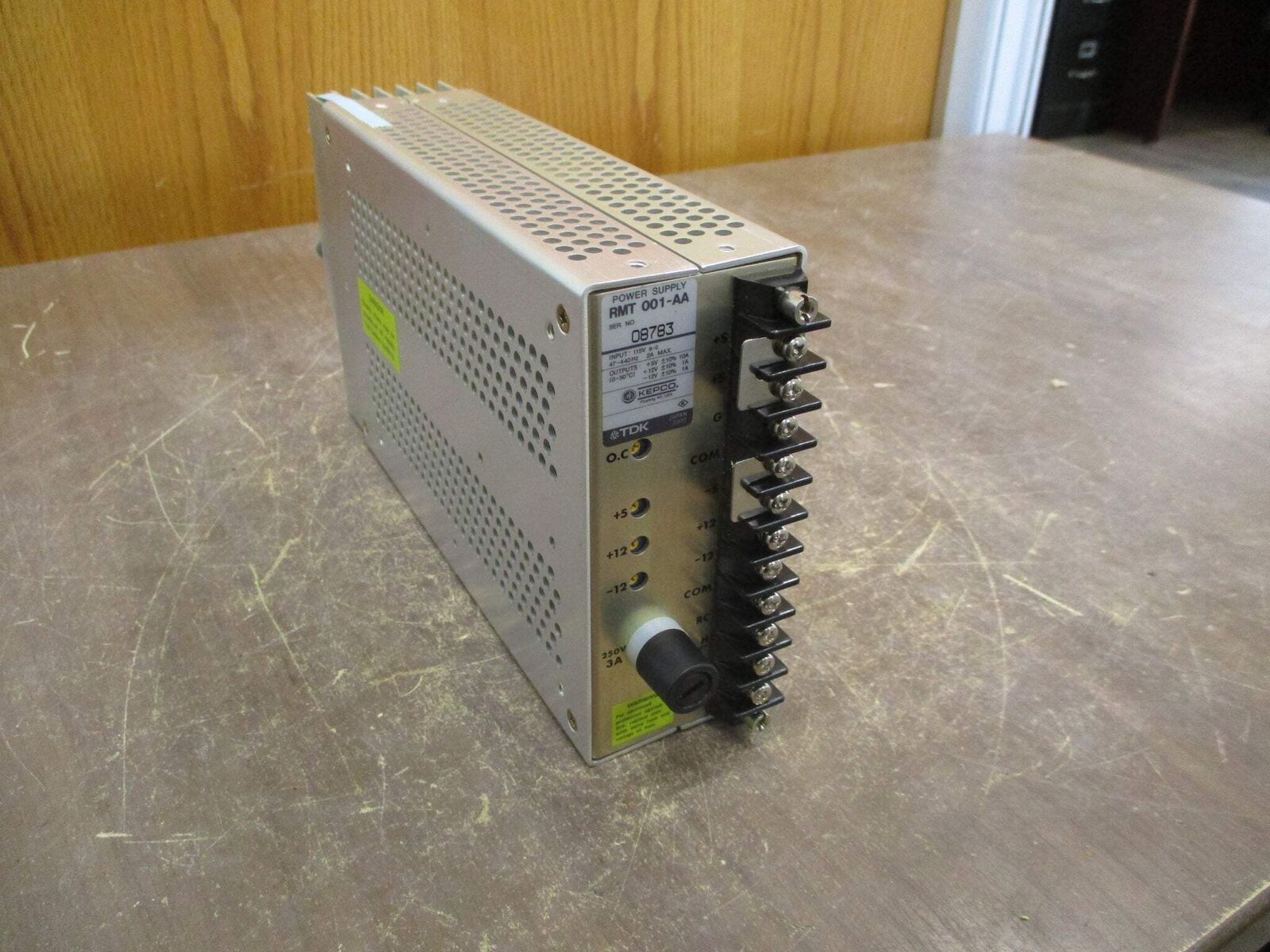 Kepco Power Supply RMT 001-AA Input: 115VAC 2A 47-440Hz *No Box* New Surplus