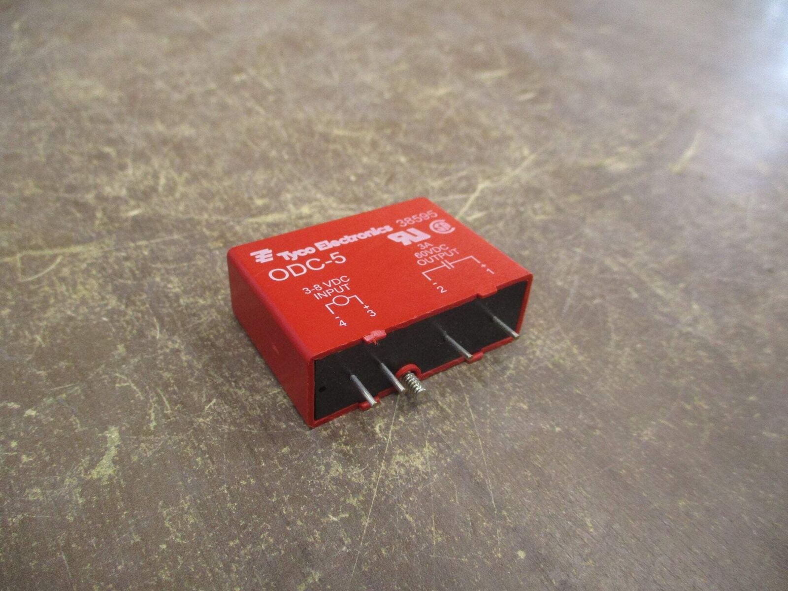 Tyco Electronics Output Module ODC-5 Input: 3-8VDC Output: 60VDC 3A Used