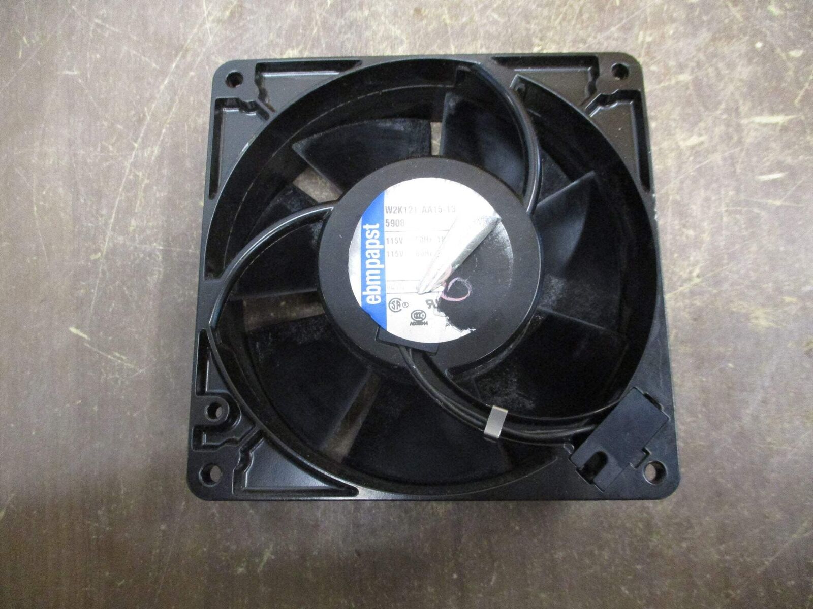 ebmpapst Axial Fan W2K121-AA15-13 115V 50/60Hz 18/17W Used