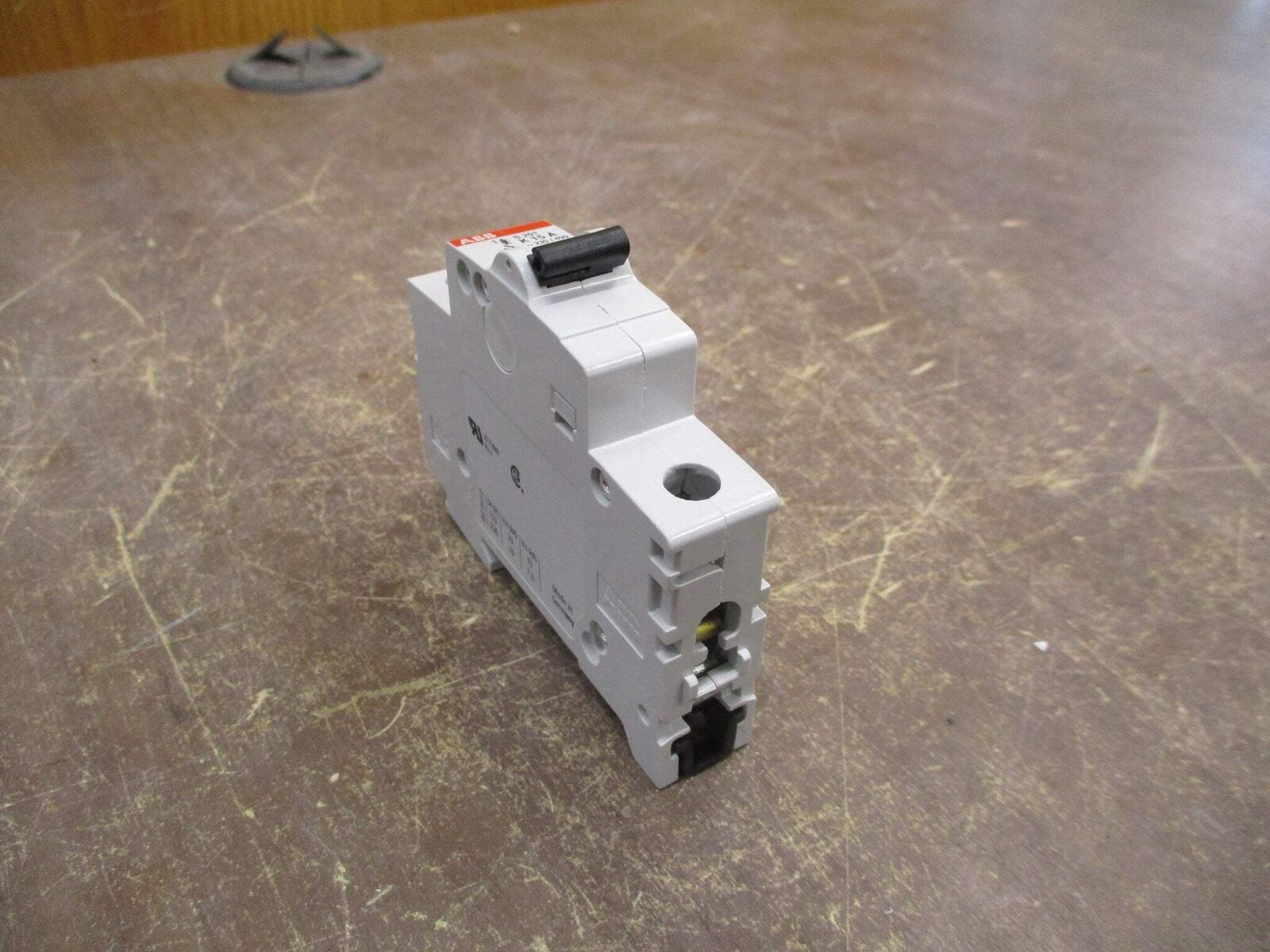 ABB Circuit Breaker S201 K15A 230/400V 15A 1P Used