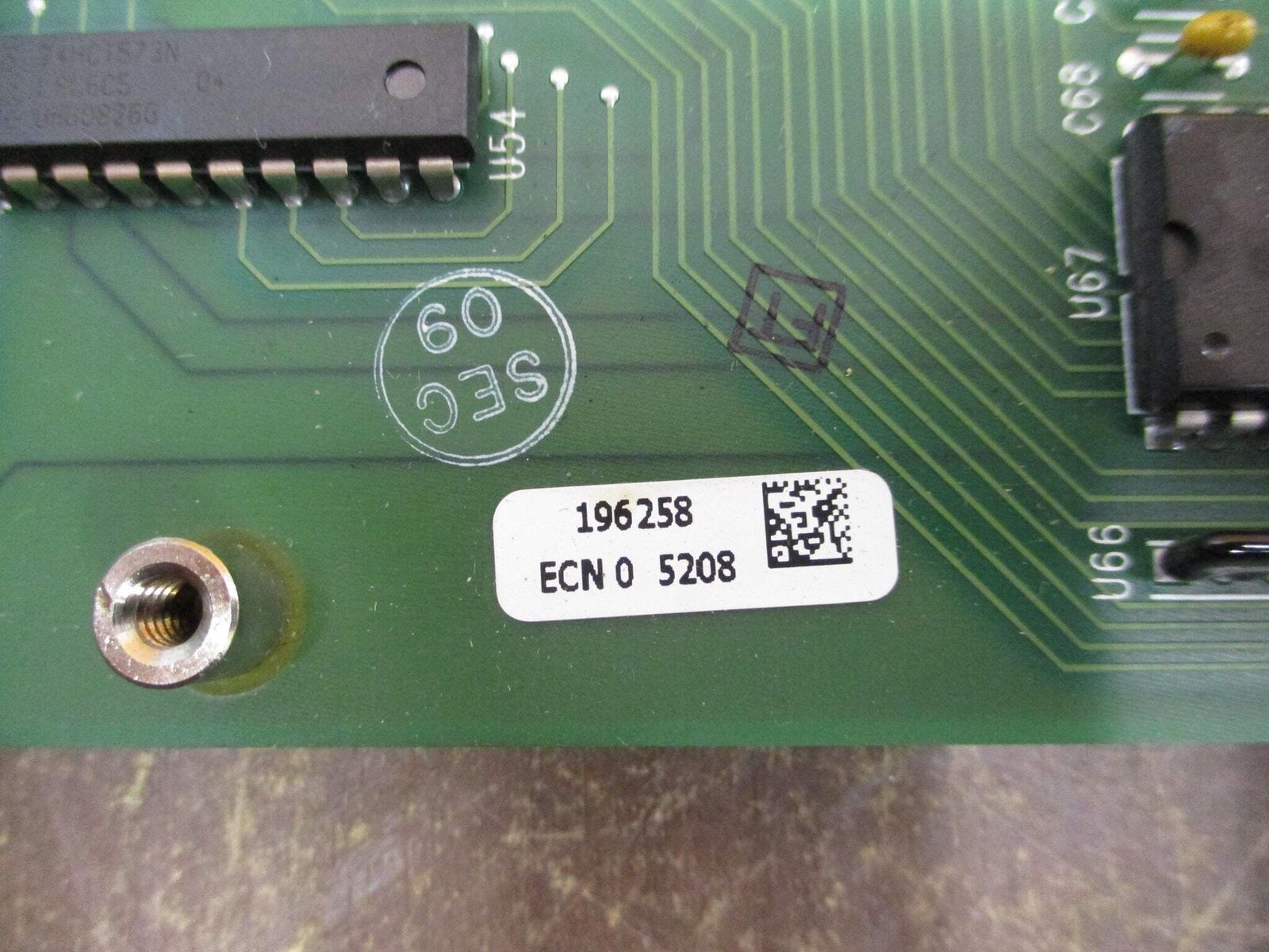 Rockwell Automation Controller Board 196258 Used