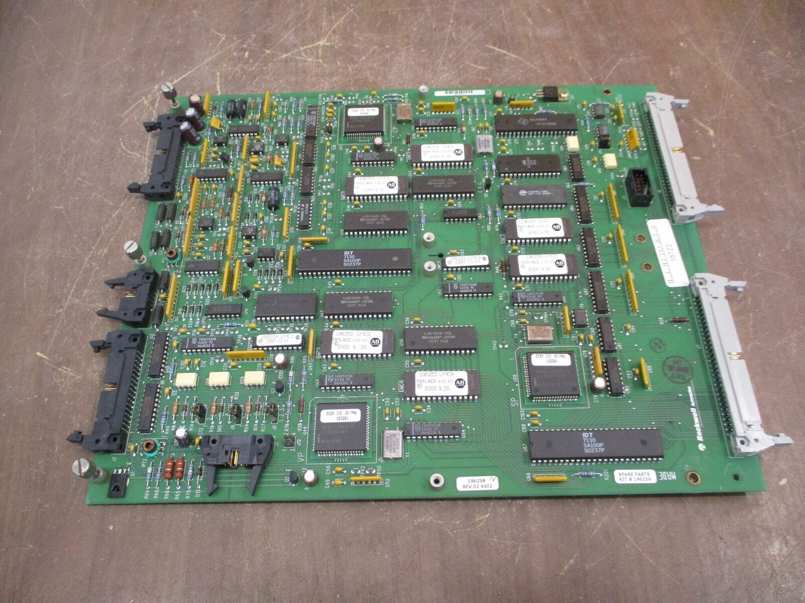 Rockwell Automation Controller Board 196258 Rev. 02 Used