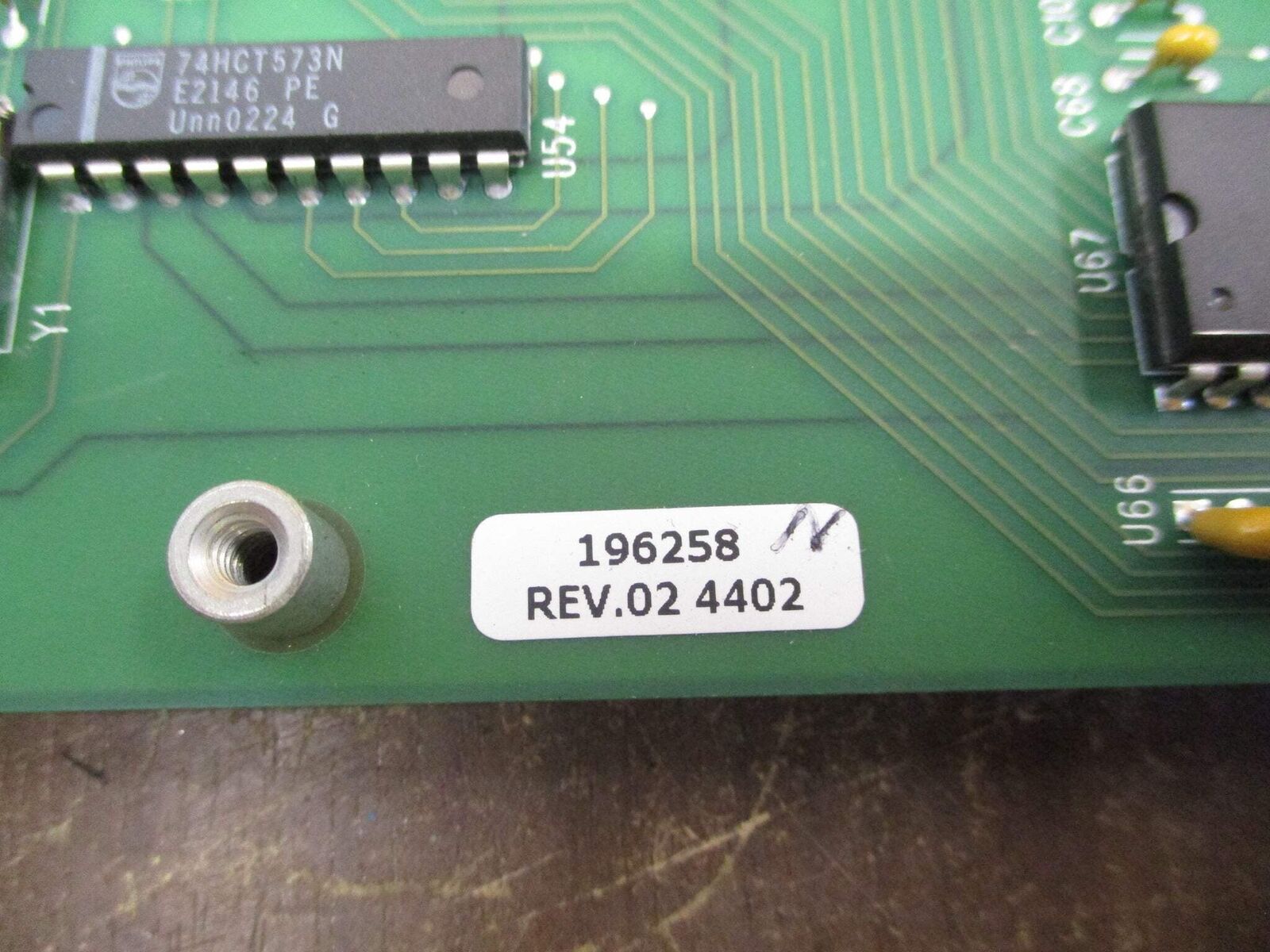 Rockwell Automation Controller Board 196258 Rev. 02 Used