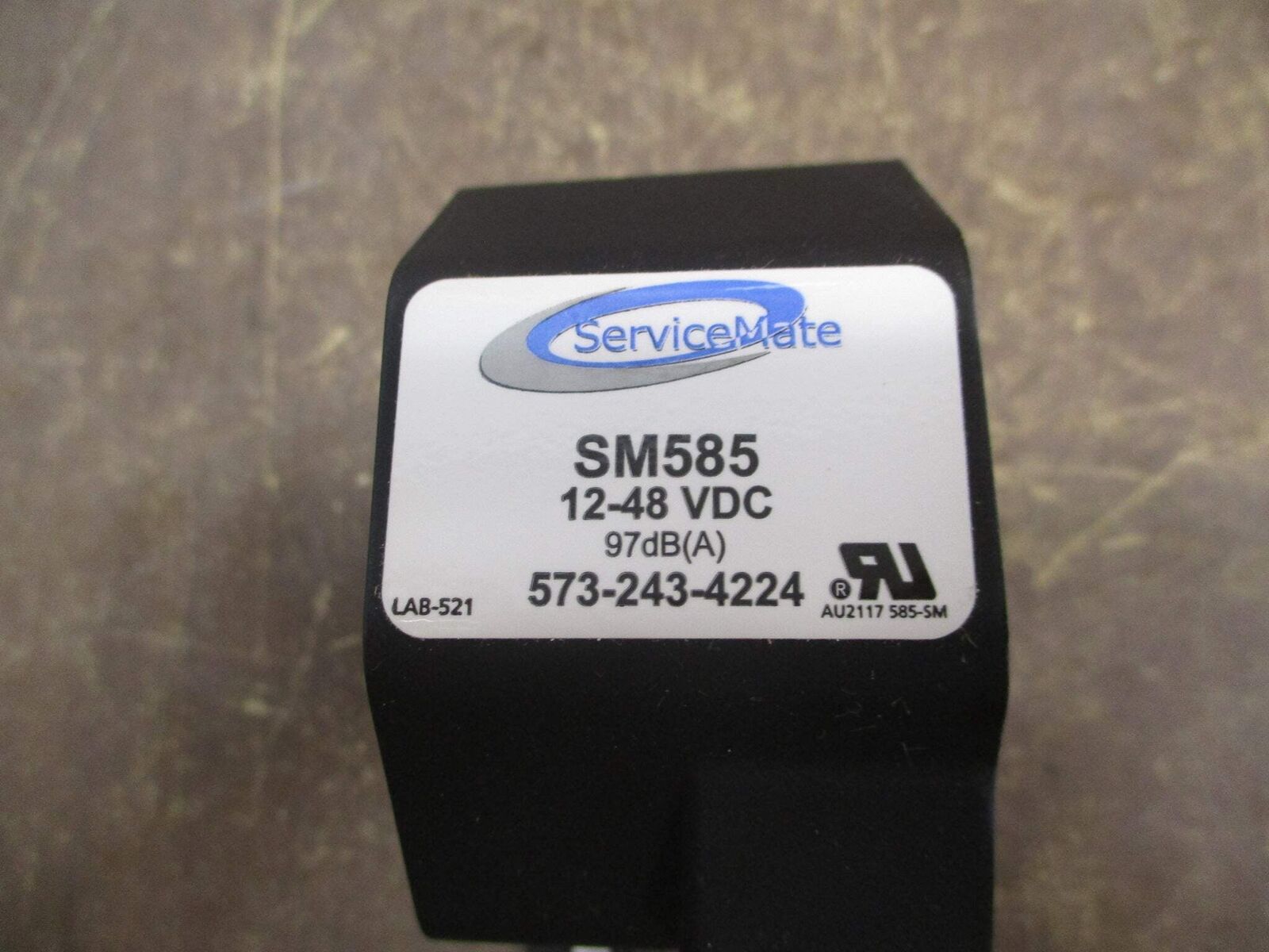 Service-Mate Forklift Back-Up Alarm SM585 New Surplus