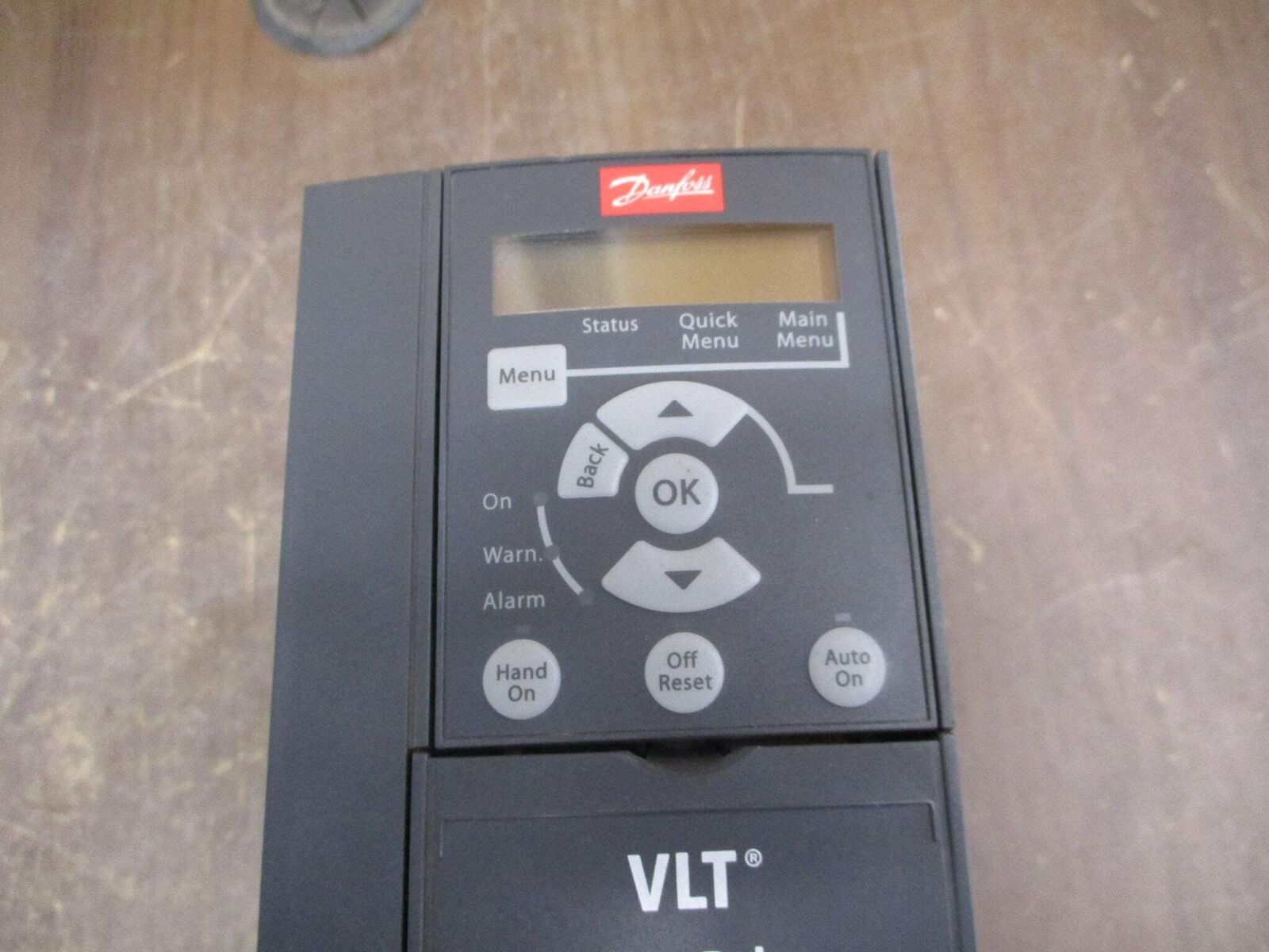 Danfoss Micro AC Drive 132F0016 5HP 3Ph w/ Keypad Used