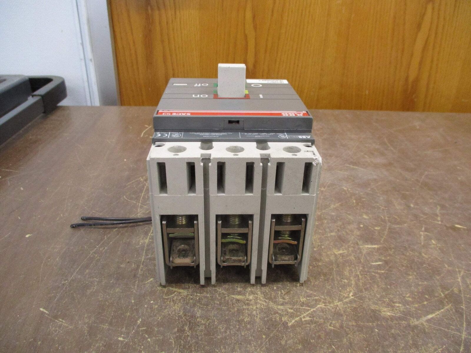 ABB Sace S3 Circuit Breaker S3H-D 225 480V 225A 3P Used