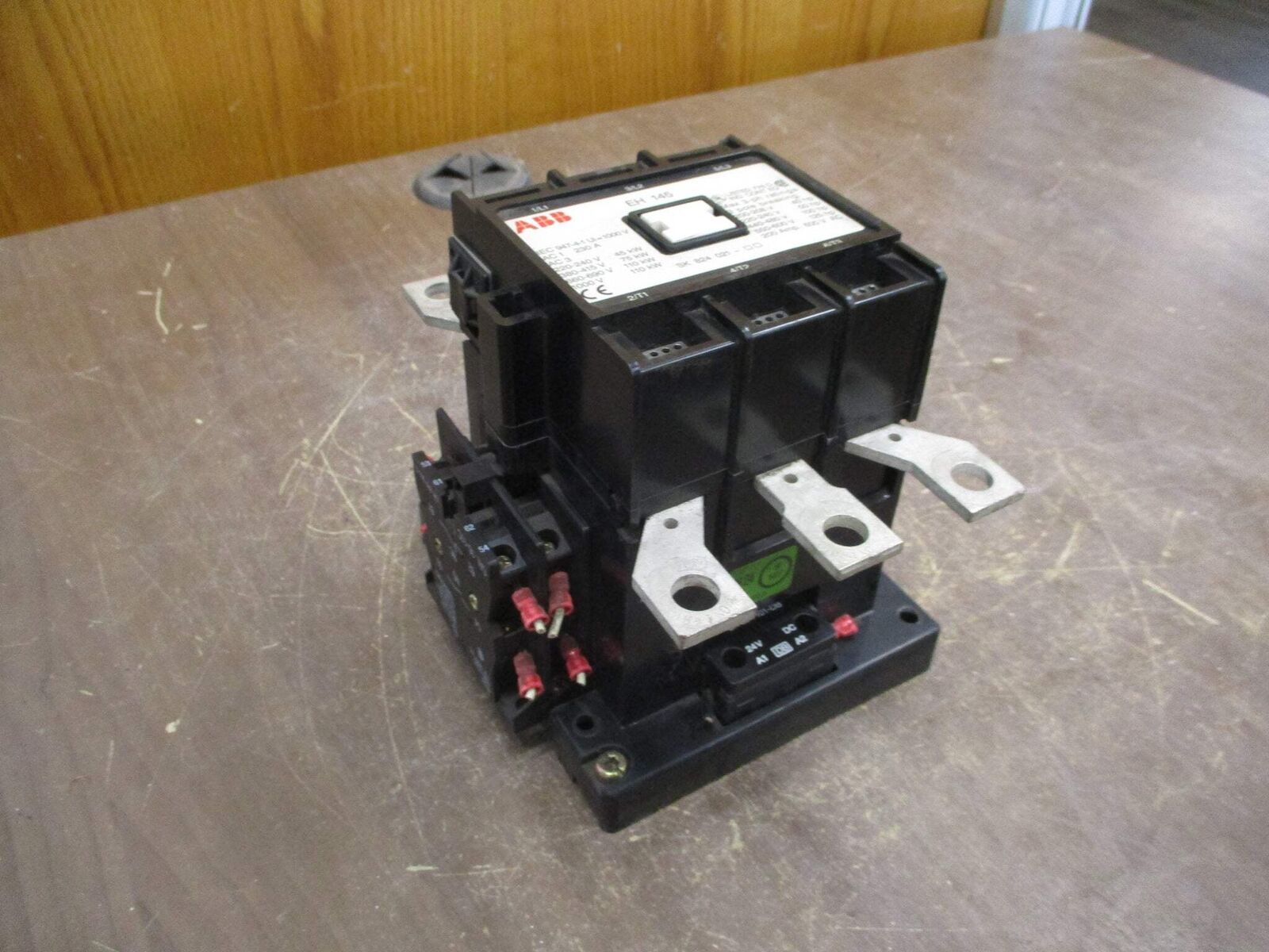 ABB Contactor EH 145 24VDC Coil 200A 600V Used