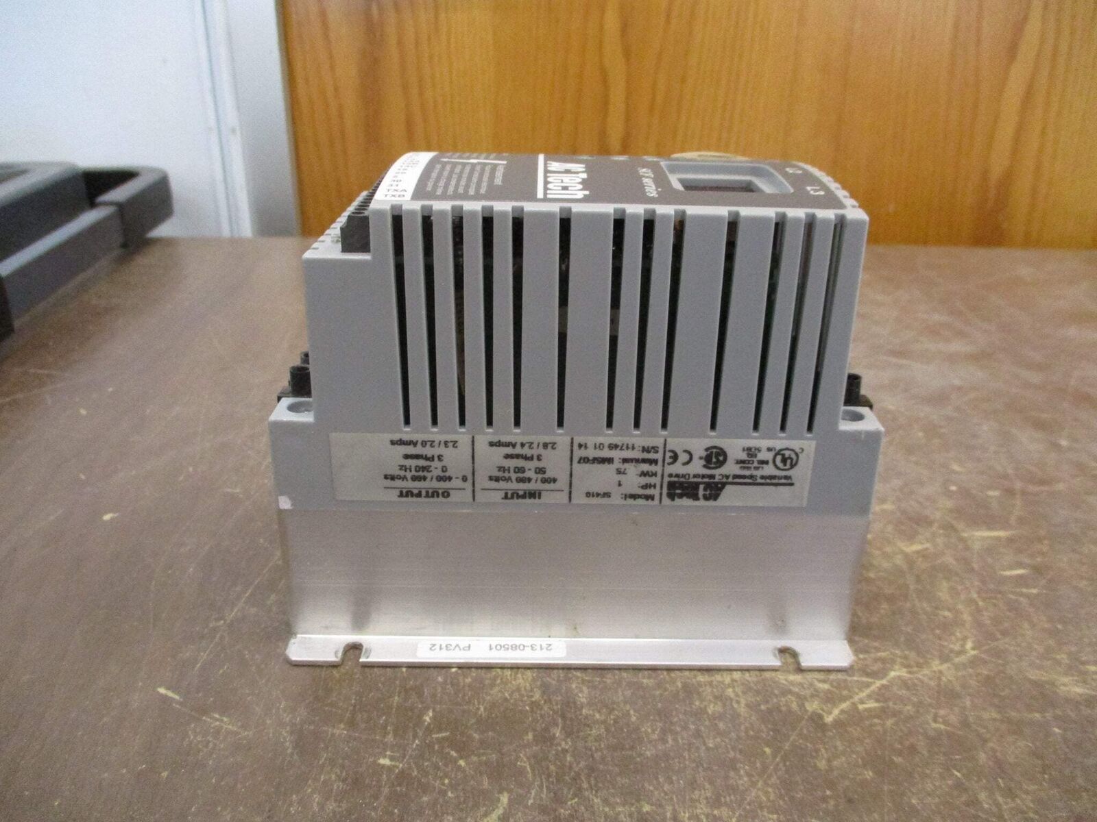 AC Tech SCF Series AC Drive SF410 1HP 3Ph Used