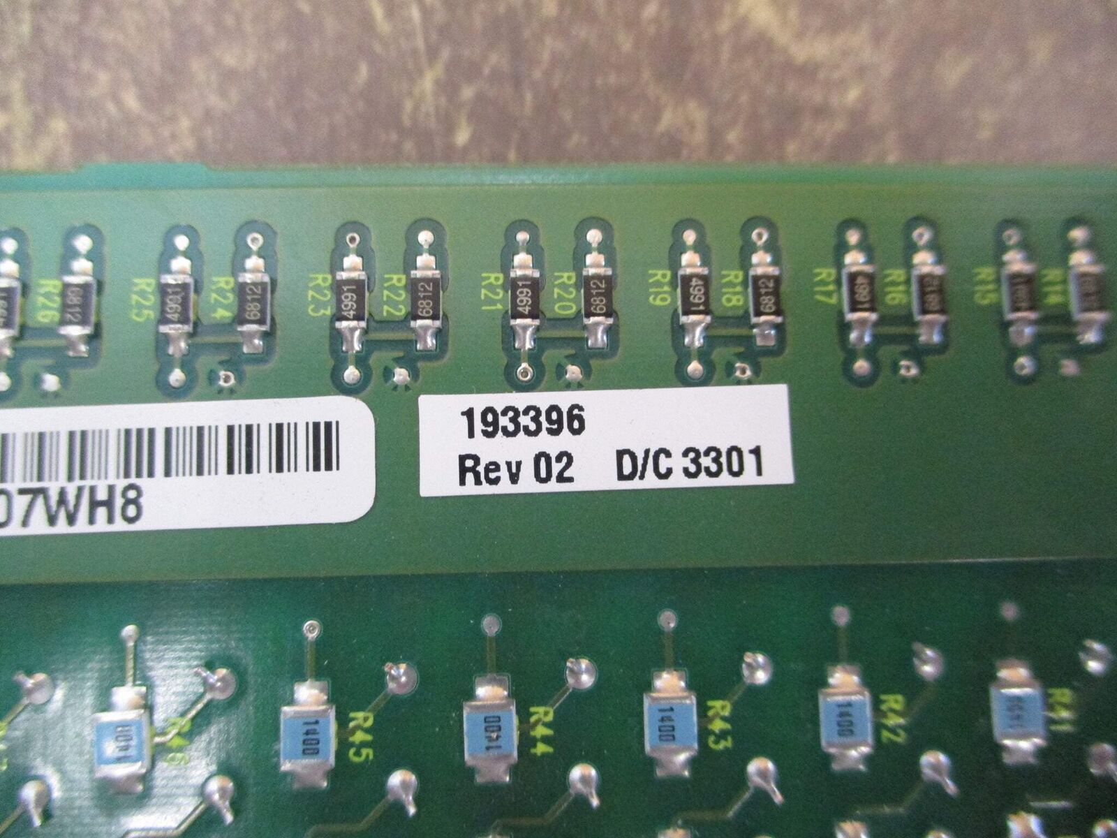 Allen-Bradley 1336-L6/B Board 193396 Rev. 02 115VAC Used