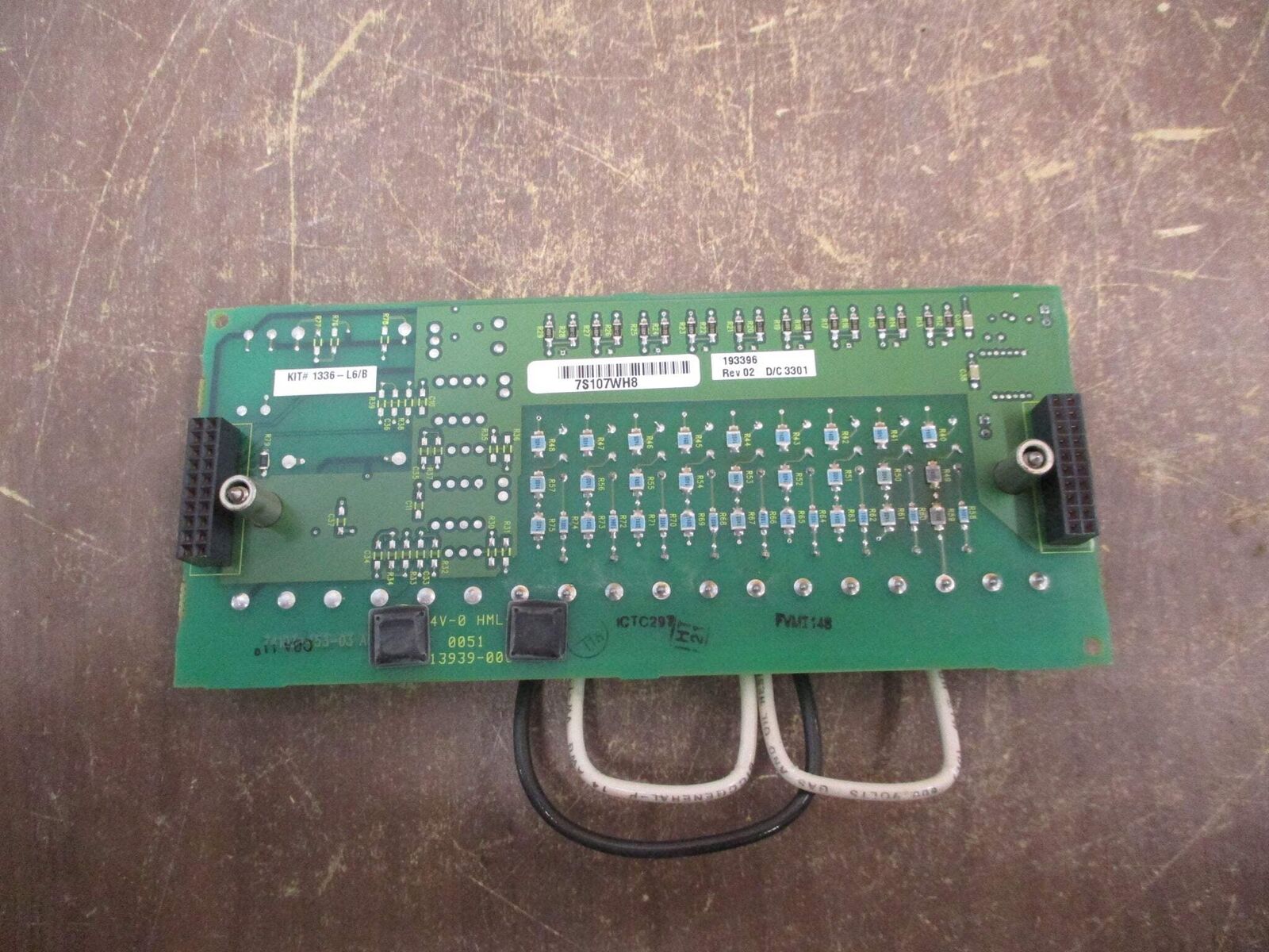 Allen-Bradley 1336-L6/B Board 193396 Rev. 02 115VAC Used