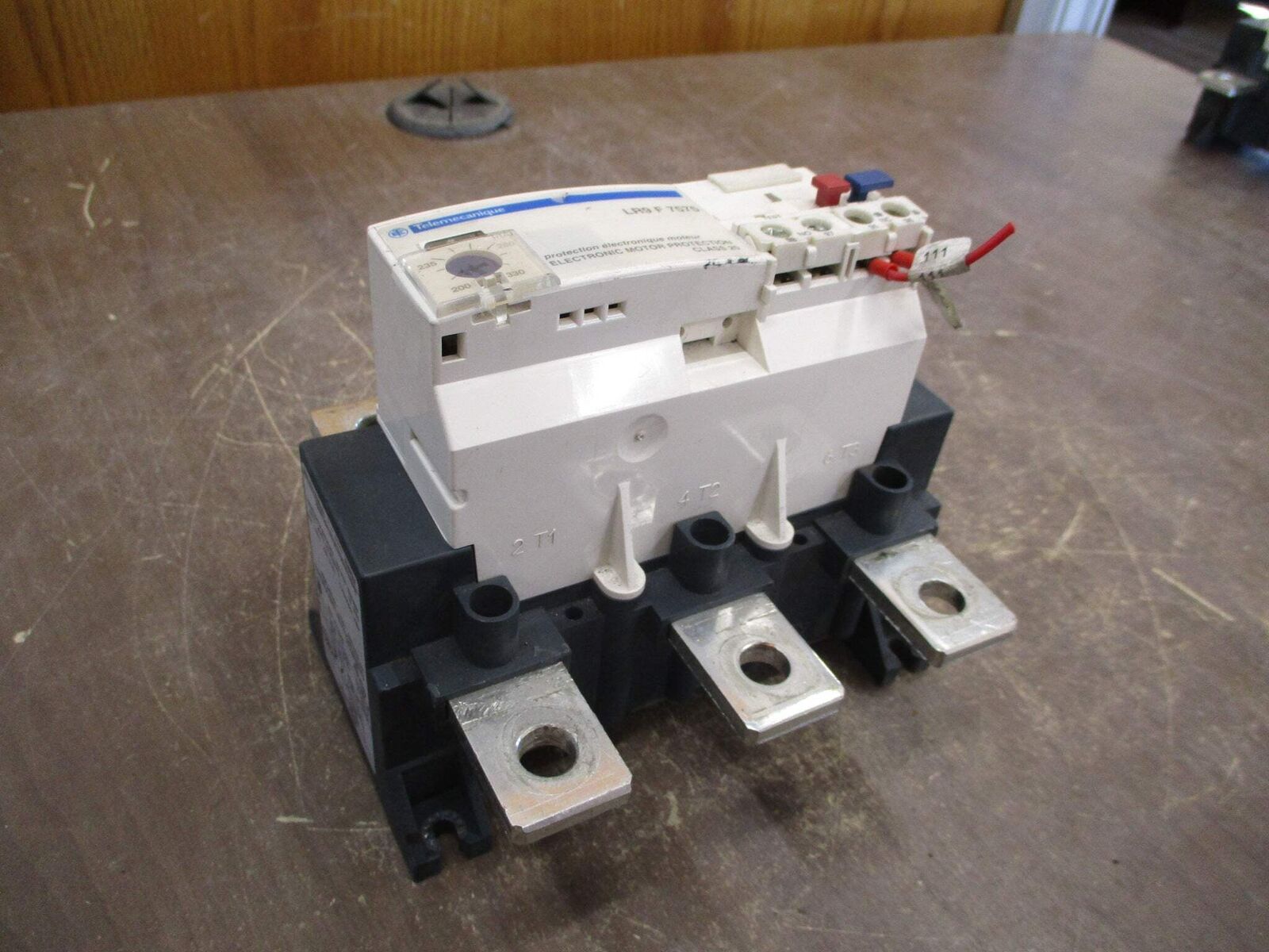 Telemecanique Solid State Overload LR9 F 7575 Trip: 200-330A Used