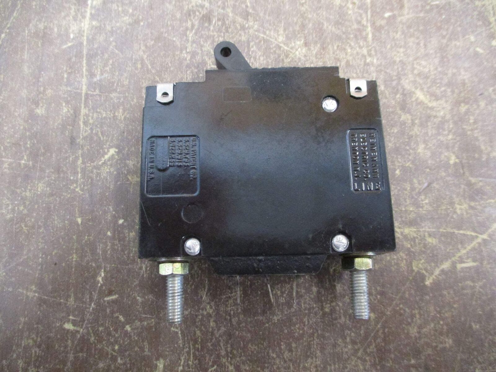 Heinemann DC Circuit Breaker AM1-Z753-2 AM1-B2-A 15A 65VDC 1P Used